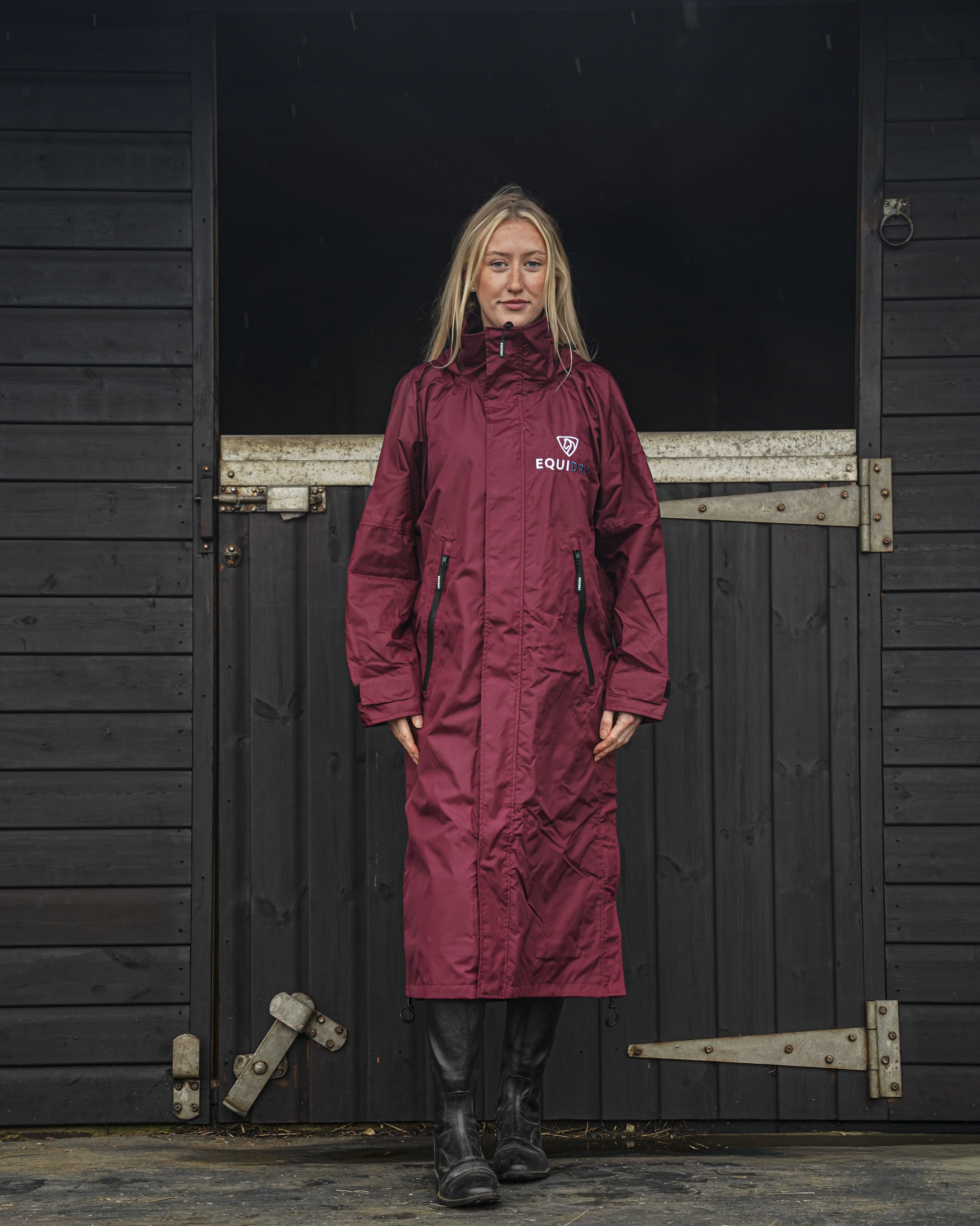 EQUIDRY Evolution Women's Mesh Lined Plum/Navy