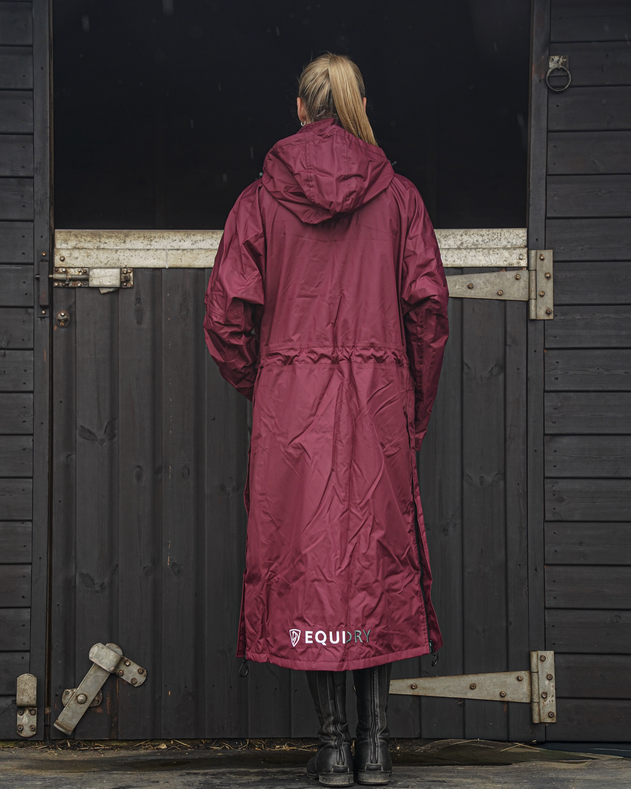 EQUIDRY Evolution Women's Mesh Lined Plum/Grey