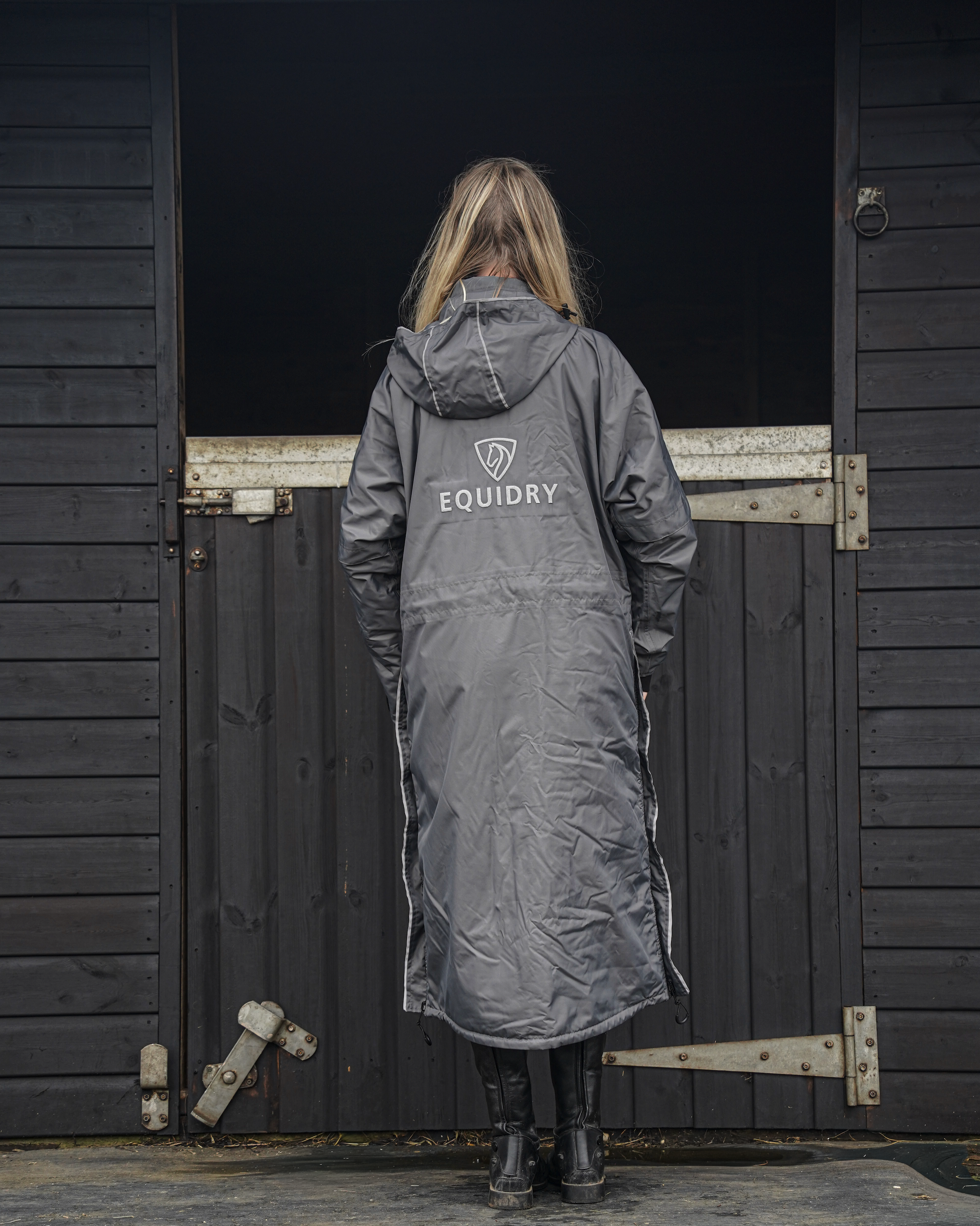 EQUIDRY Evolution Women's Thin Fleece Reflective Grey/Grey