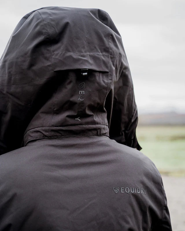 EQUIDRY Iris Warm Waterproof Riding Jacket Women's Black