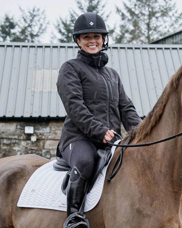 EQUIDRY Iris Warm Waterproof Riding Jacket Women's Black