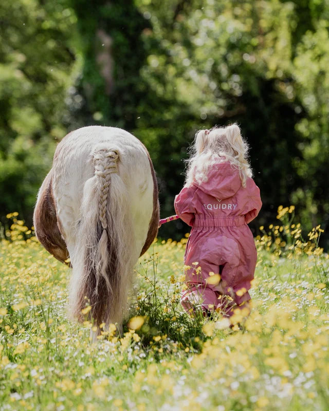 EQUIDRY Children's All-In-One Jumpsuit Dusky Pink
