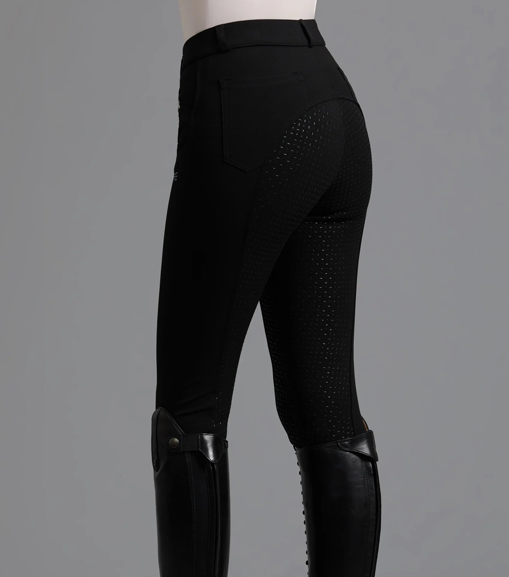 Premier Equine Delta Black Full Seat Gel Riding Breeches Equestrian Pants Women's