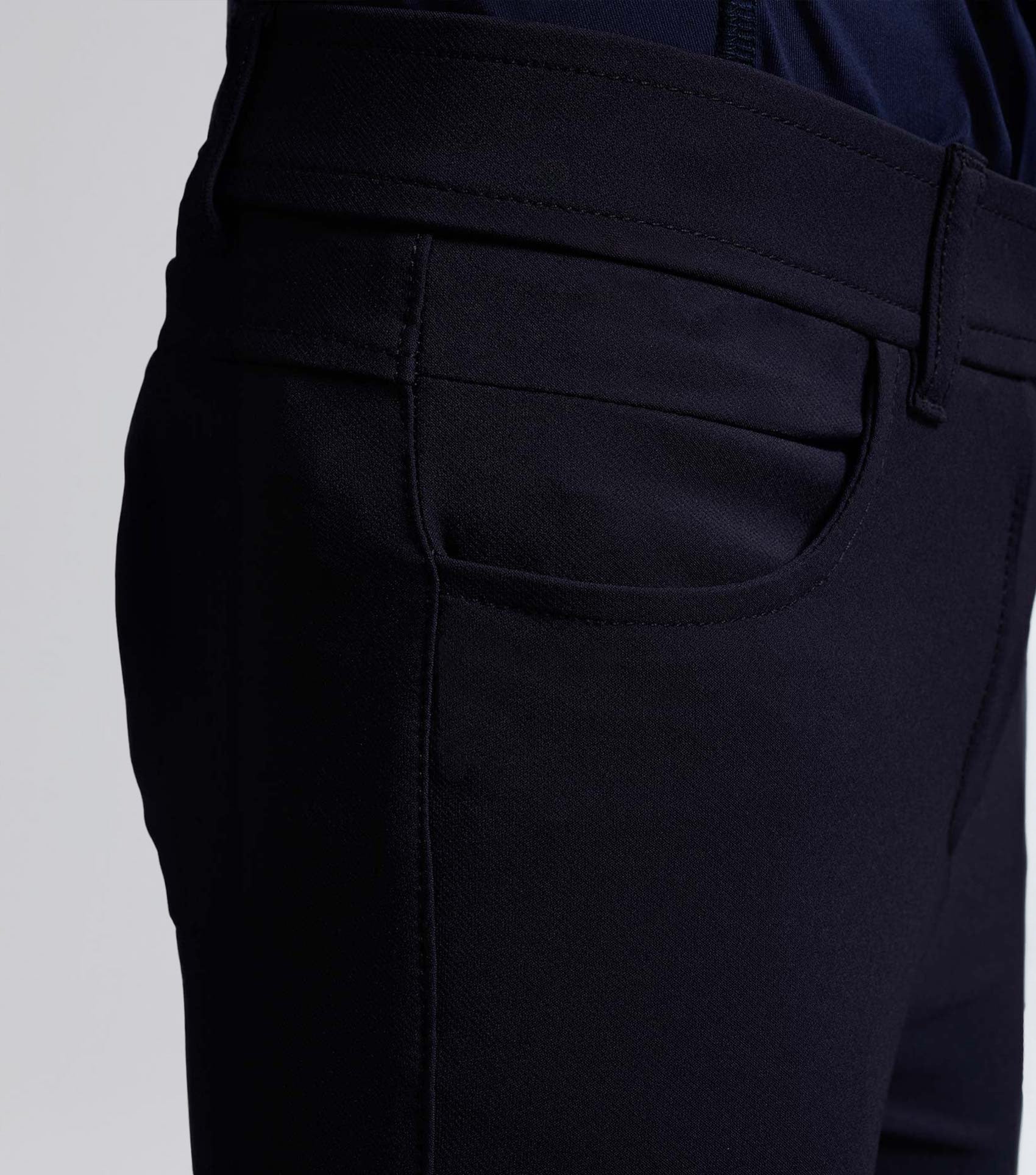 Navy Boys Riding Breeches | Premier Equine Derby Breeches | Equestrian Apparel | Technical Fabric | Knee Grip
