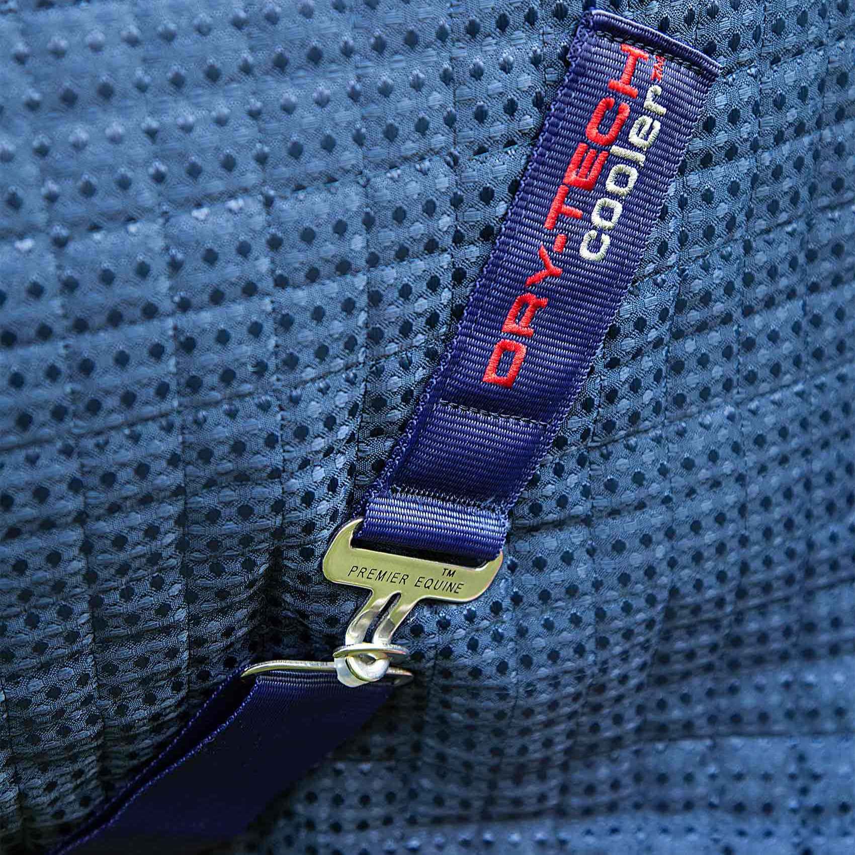 Premier Equine Dry-Tech Horse Cooler Rug Navy