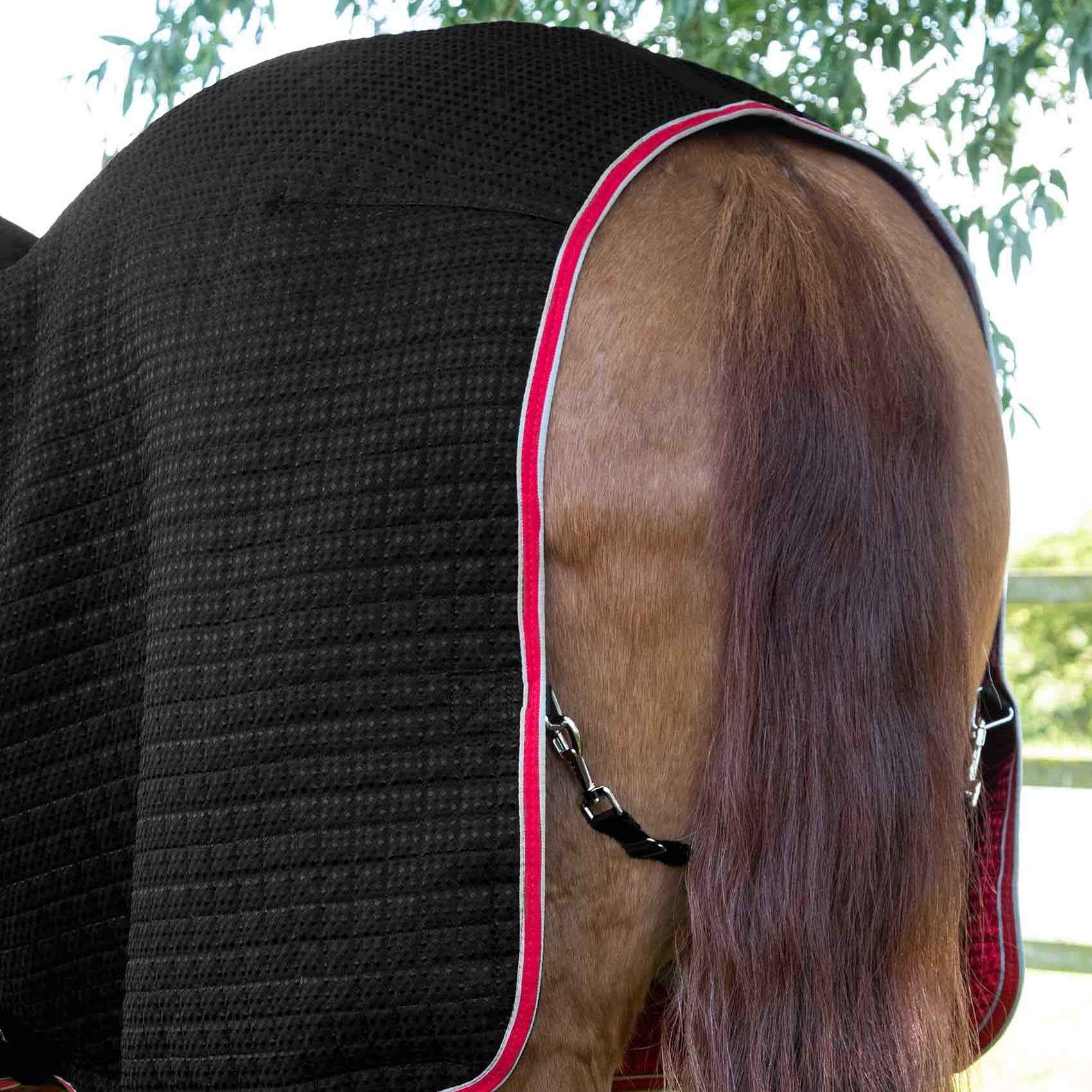 Premier Equine Dry-Tech Horse Cooler Rug Black