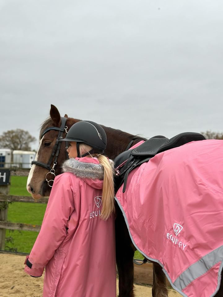 EQUIDRY Evolution Women's Thick Fleece Penelope Pink