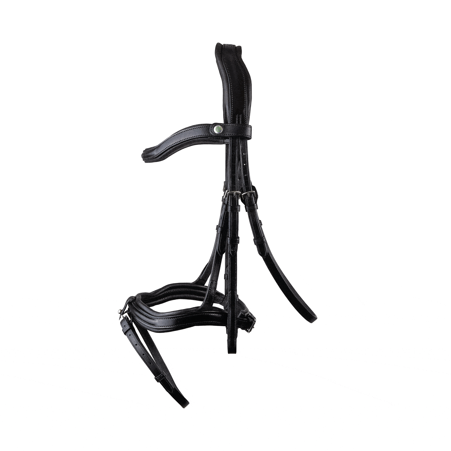 Ecorider Kilkenny V2.0 Black Bridle - Anatomical Horse Bridle for Riding - Equiflair