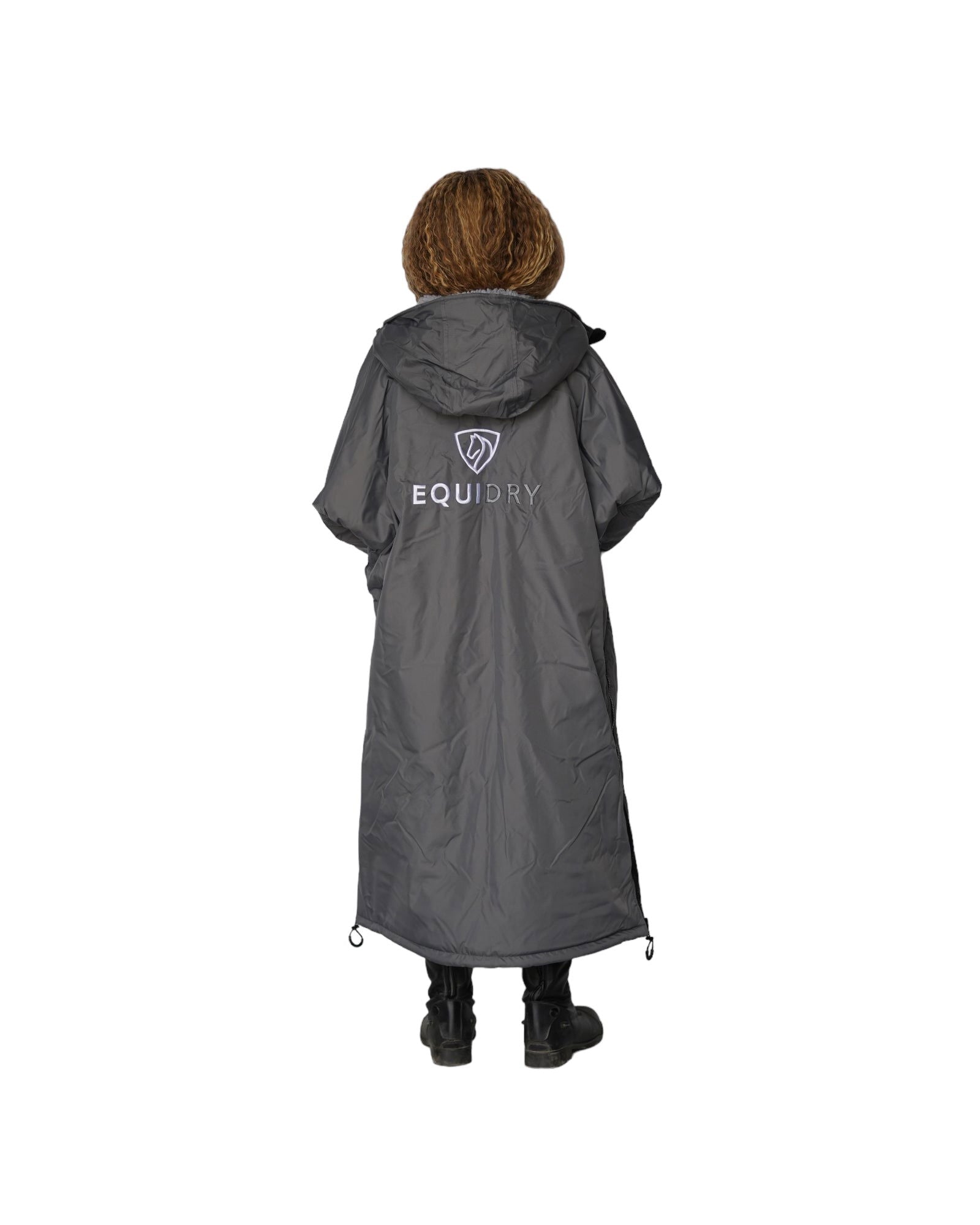 EQUIDRY Children's Fleece Riding Coat: Waterproof & Warm Kids' Outerwear