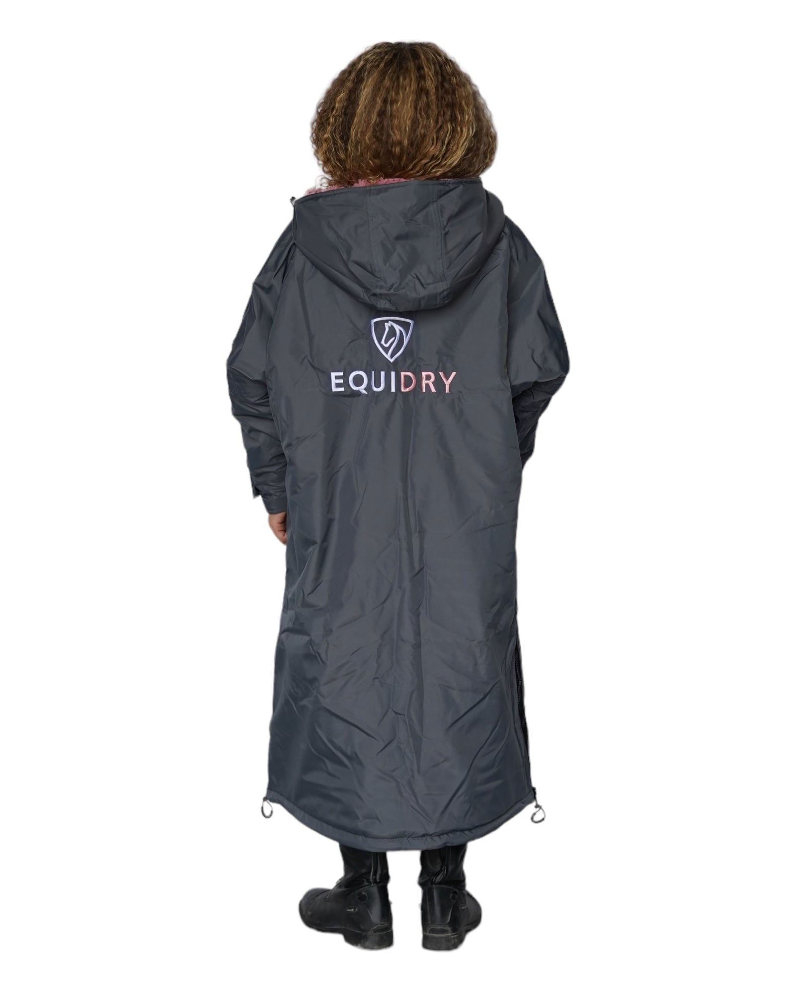 EQUIDRY | All Rounder Original Children's | Charcoal/Pale Pink - EQUIDRY
