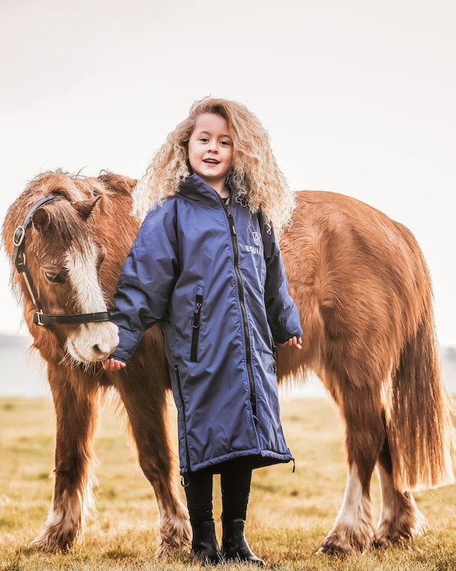 EQUIDRY | All Rounder Original Children's | Steel Blue/Grey - EQUIDRY