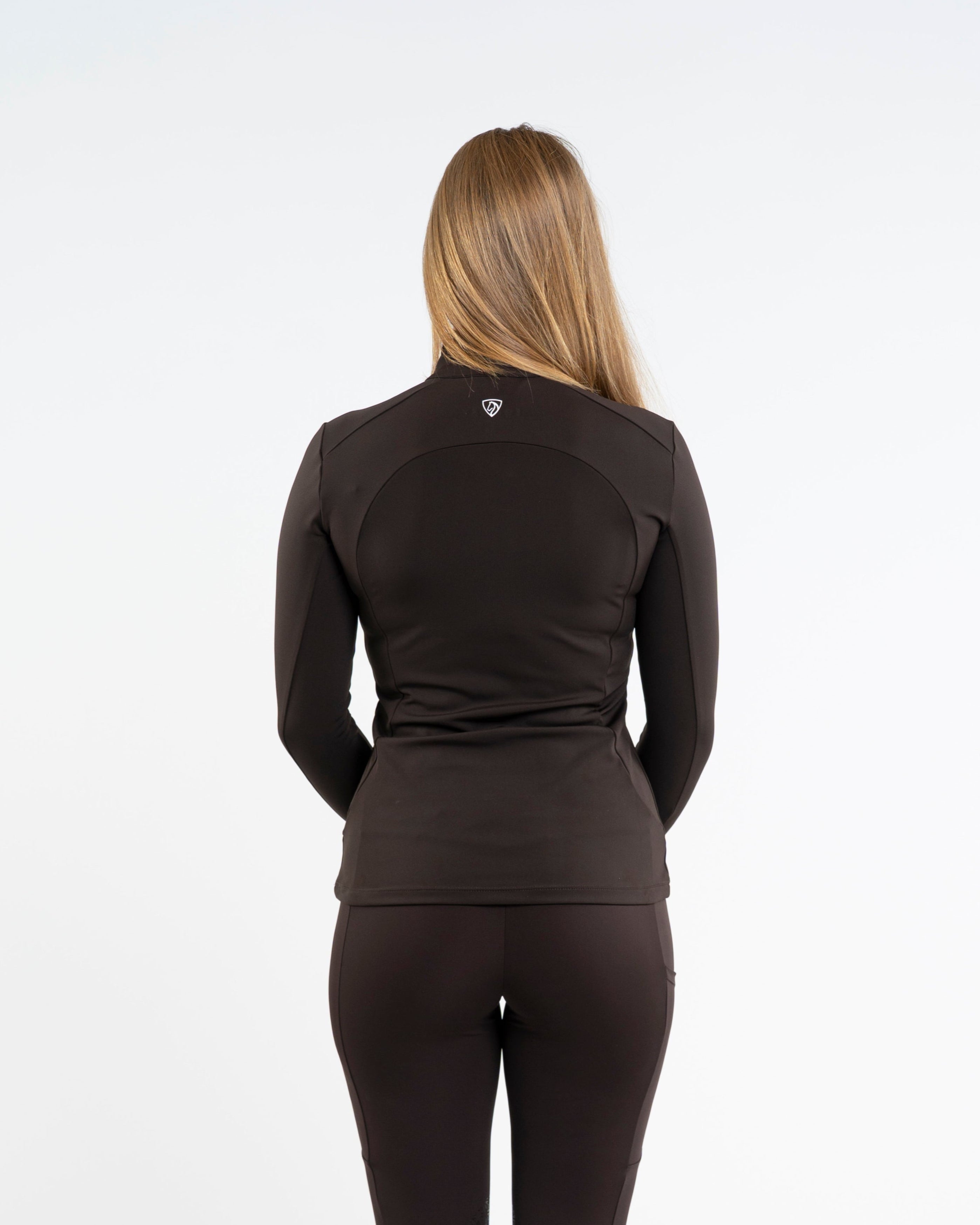 EQUIDRY Women's Water Repellent Base Layer Brown/White