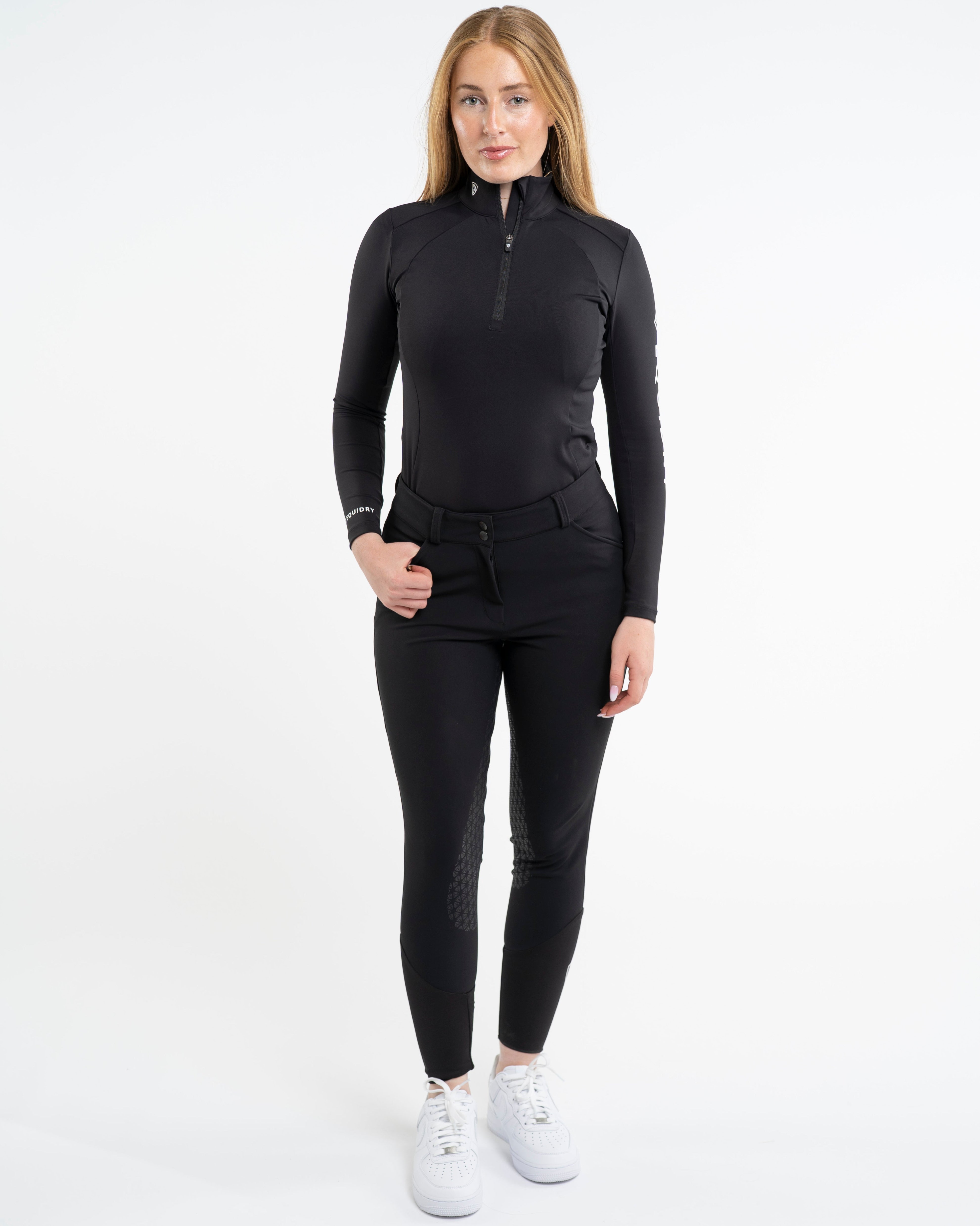 EQUIDRY Waterproof Breeches Black