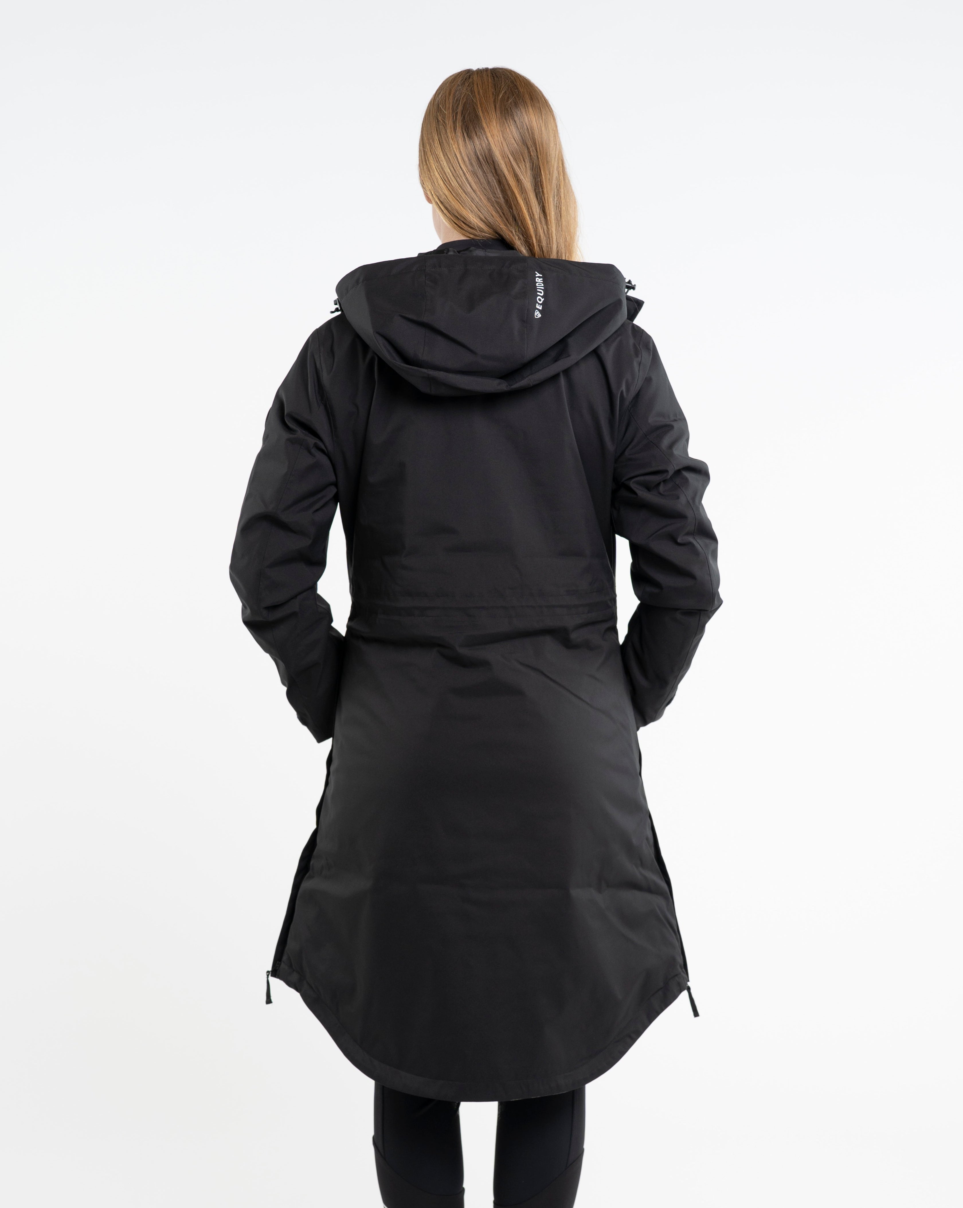 EQUIDRY Bronte Waterproof Riding Coat Women's Black