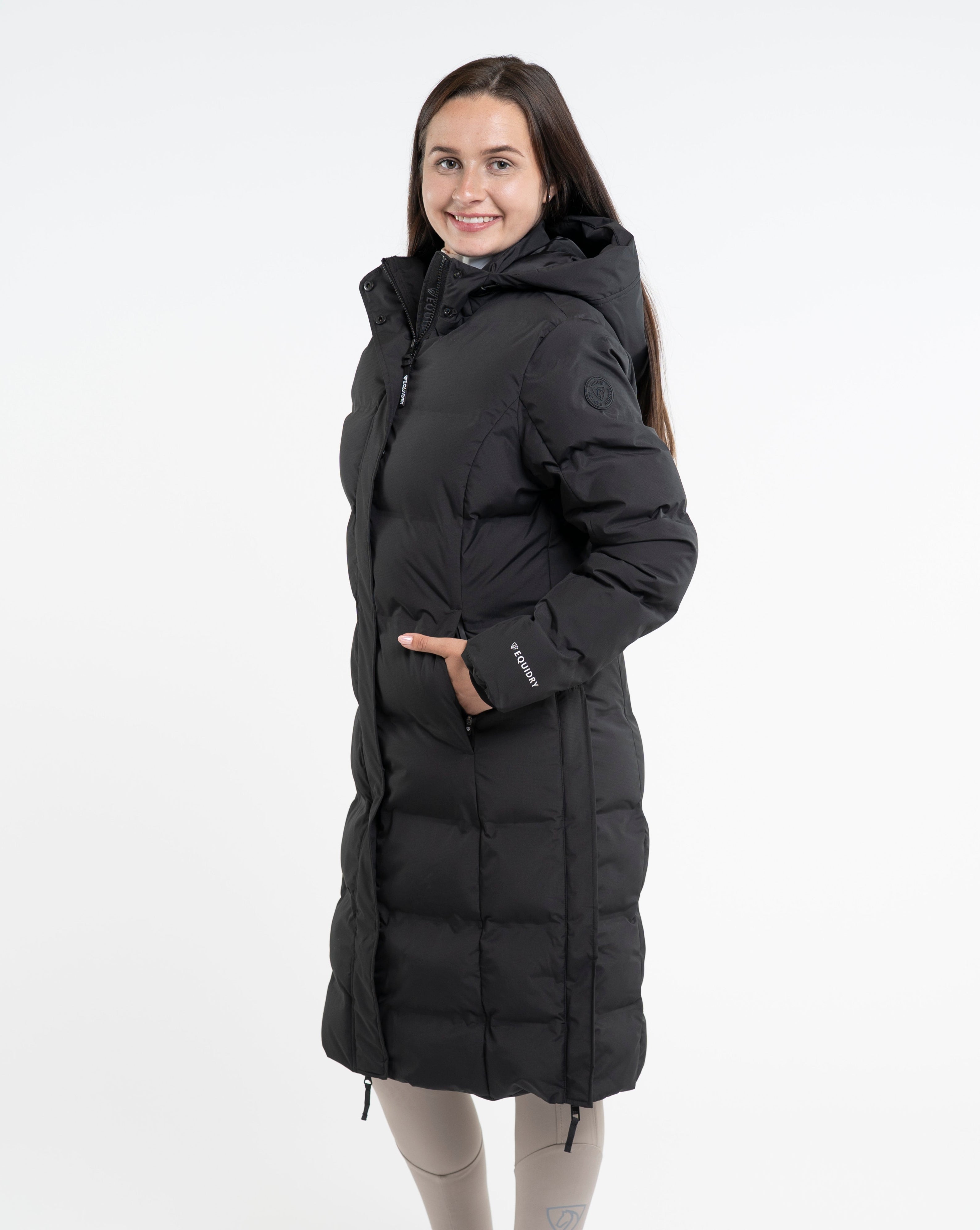 EQUIDRY Thora Waterproof Riding Puffer Women's Black