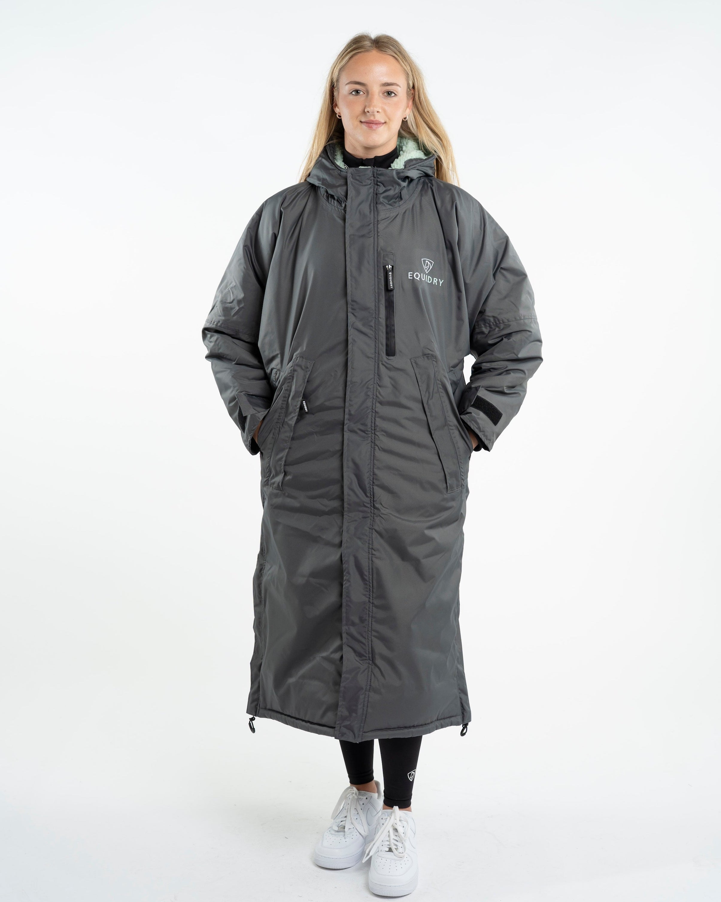 EQUIDRY Evolution Women's Thick Fleece Grey/Jade