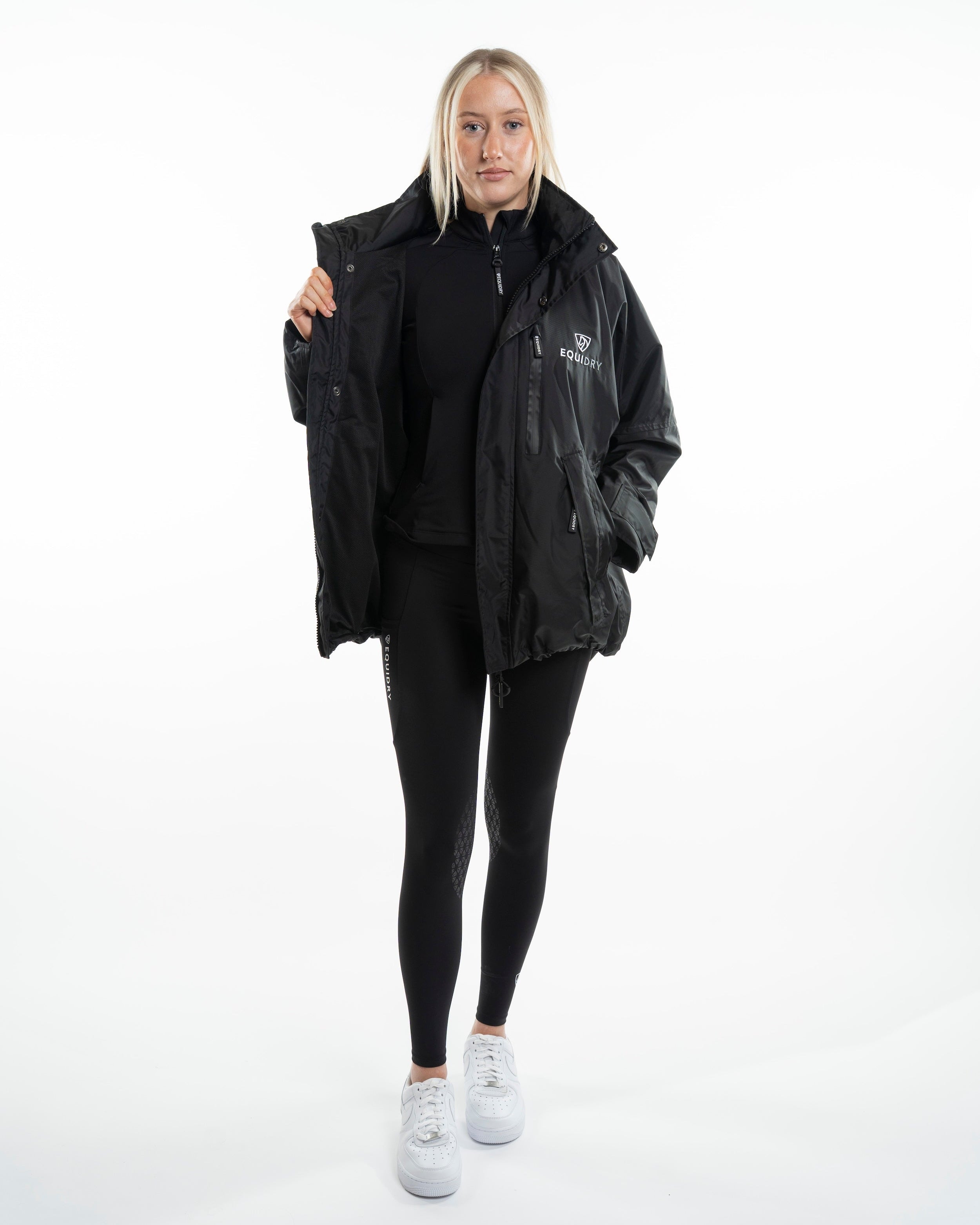 EQUIDRY Shortie Mac Women's Mesh Lining Black