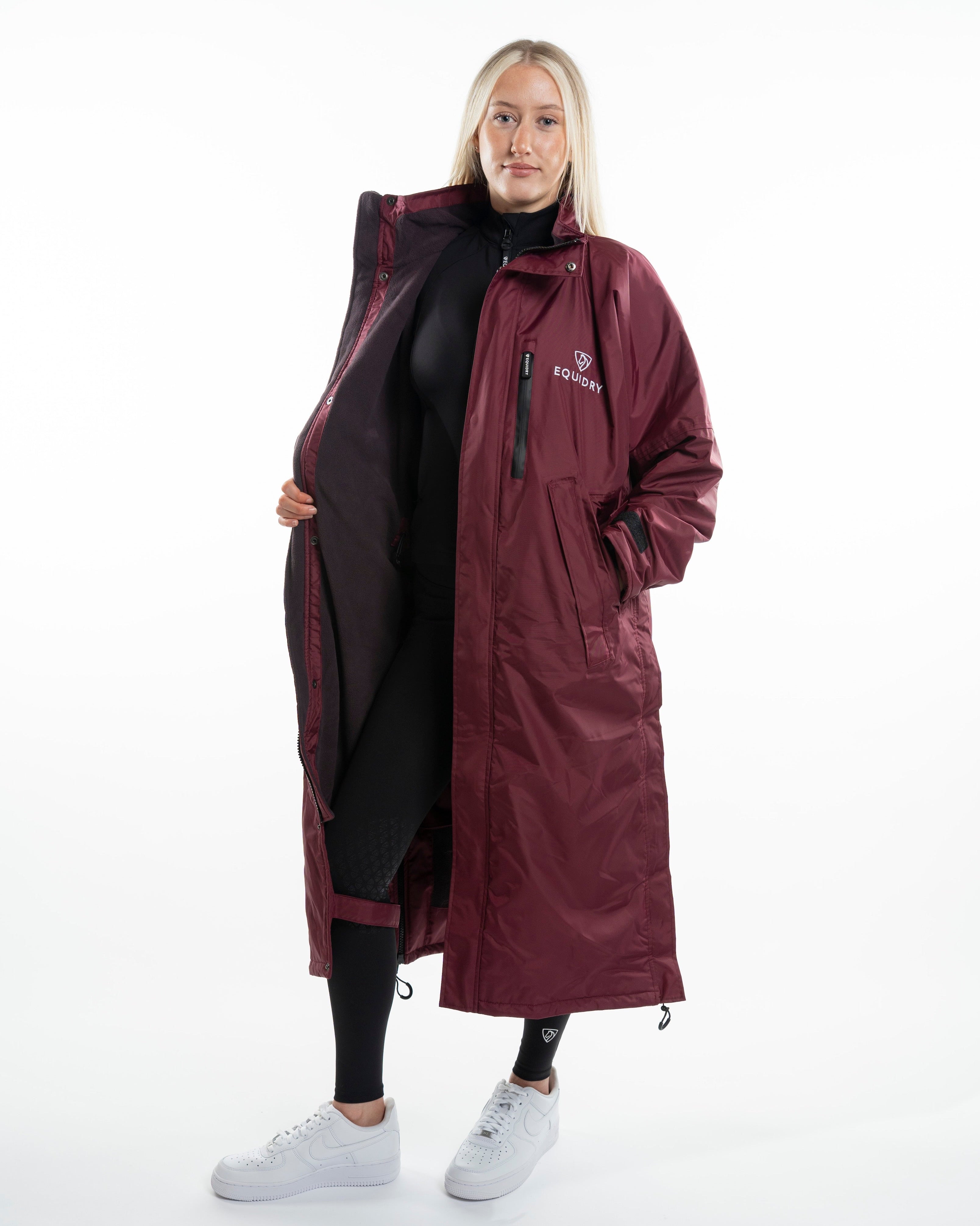 EQUIDRY Evolution Women's Thin Fleece Plum/Plum