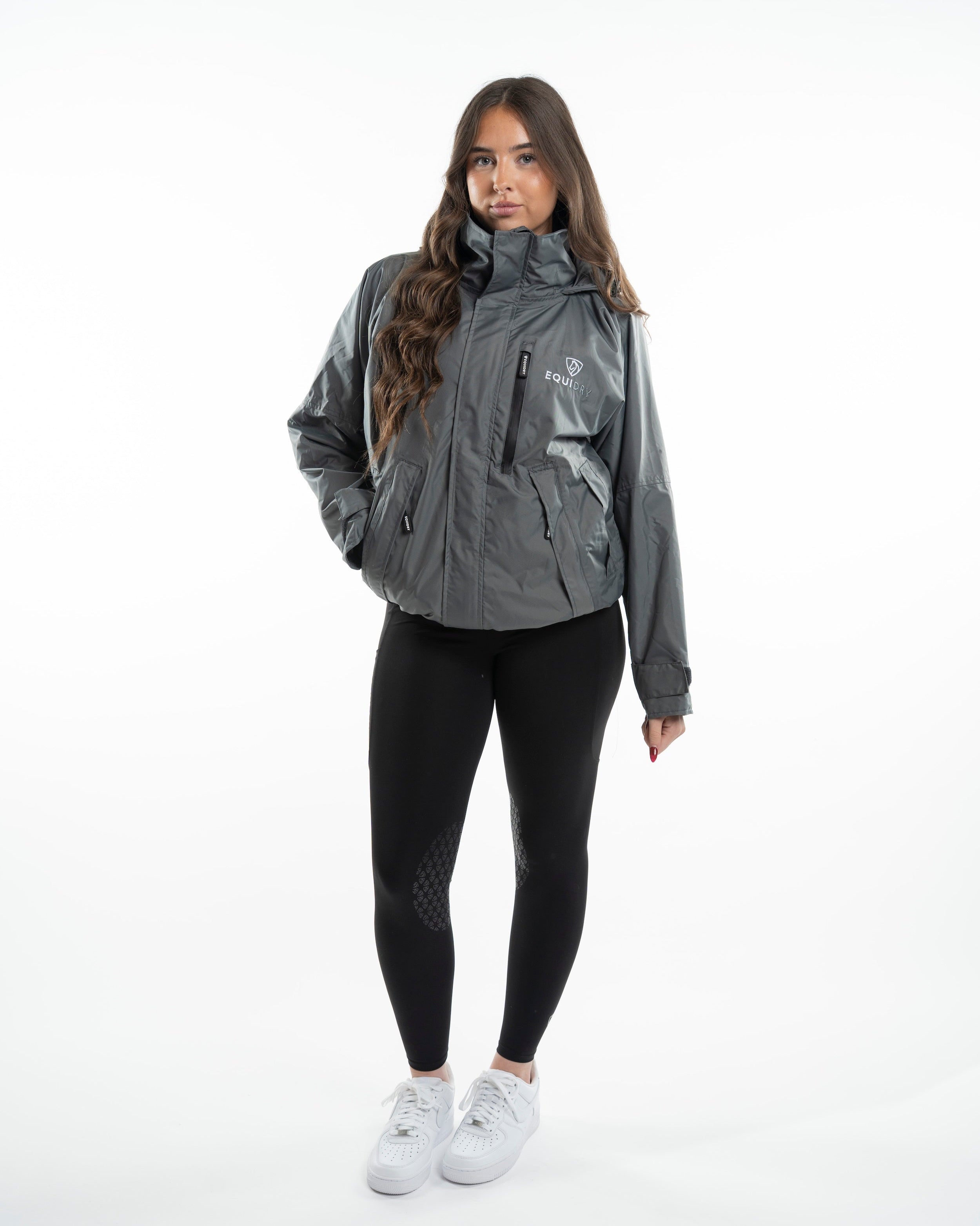 EQUIDRY Shortie Mac Women's Mesh Lining Grey