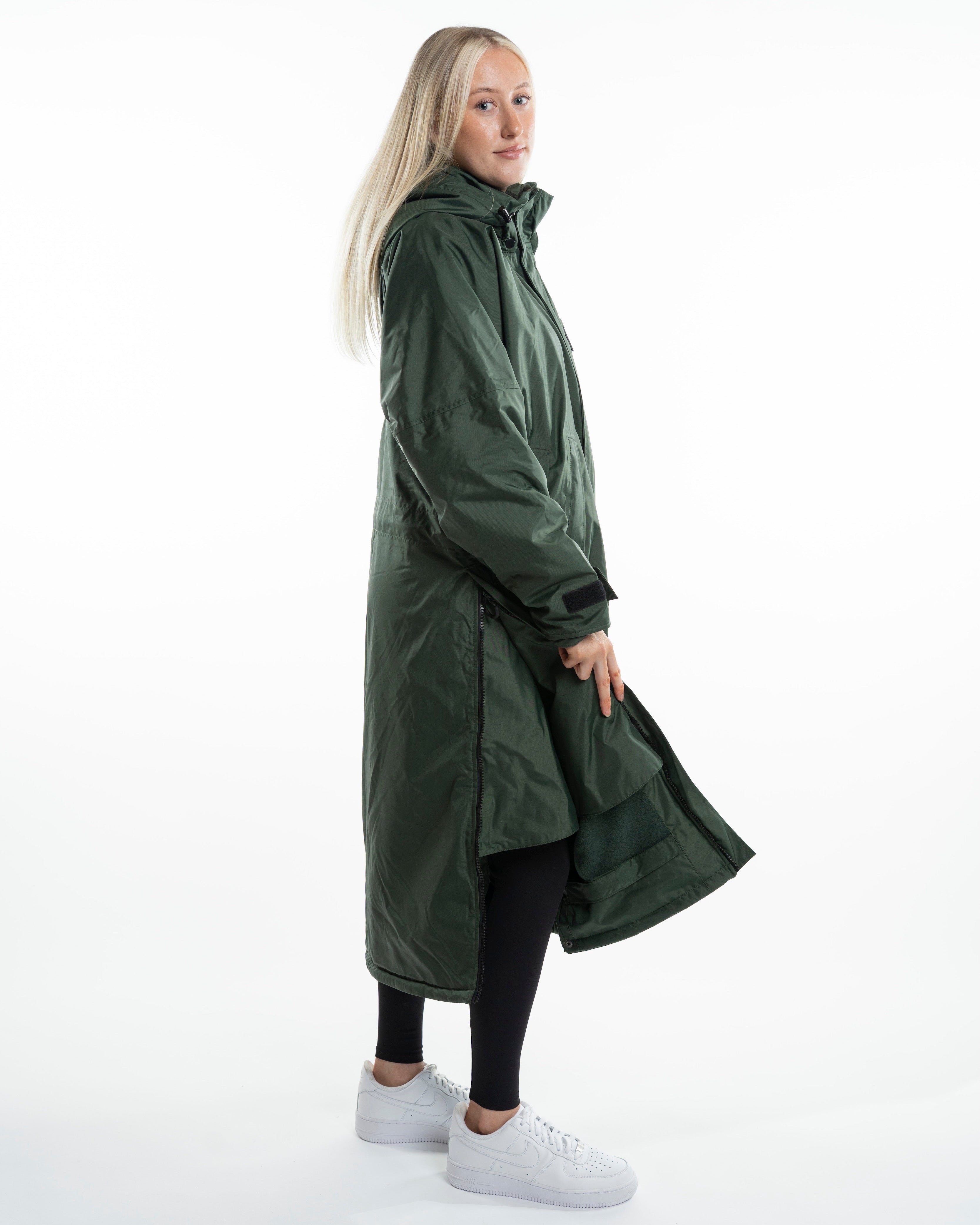 EQUIDRY Evolution Women's Thin Fleece Black Forest Green/Green