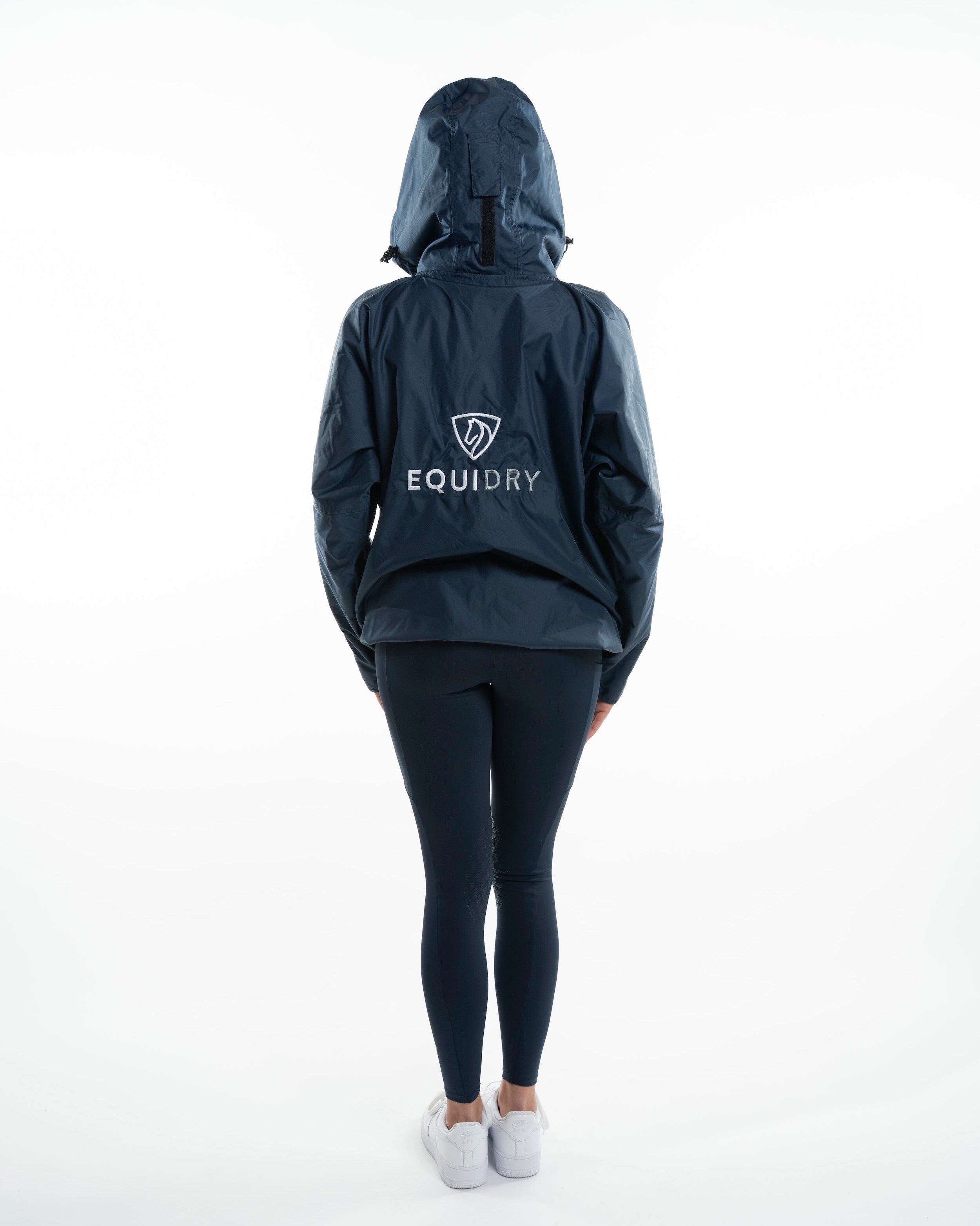 EQUIDRY Shortie Mac Women's Mesh Lining Navy