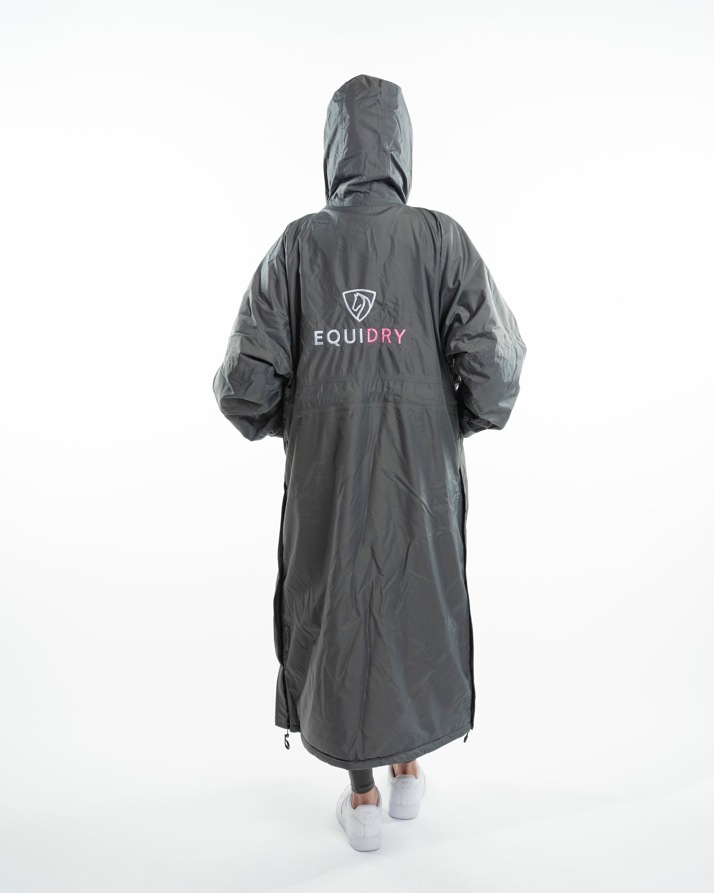 EQUIDRY Evolution Women's Thin Fleece Grey/Penelope Pink