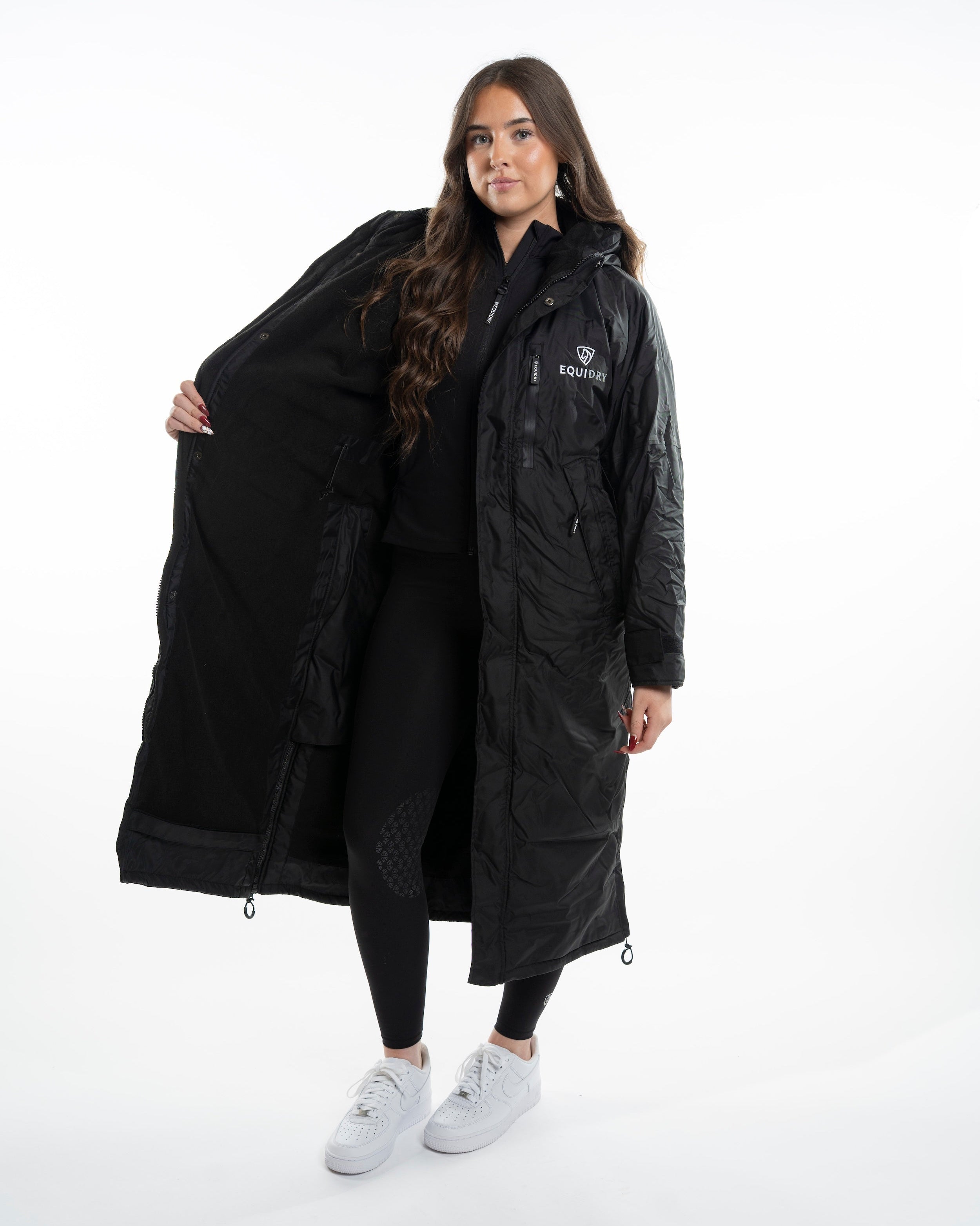 EQUIDRY Evolution Women's Thin Fleece Black/Black