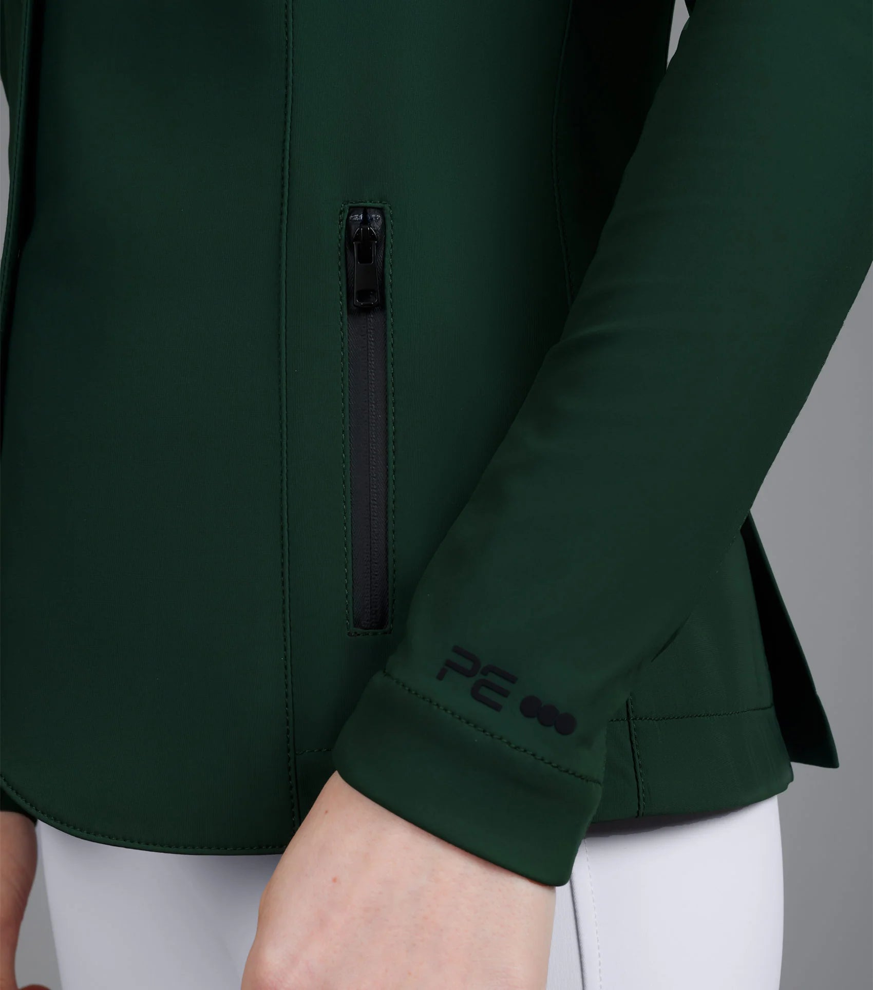 Premier Equine Evinco Alpine Green Ladies Competition Jacket - Equestrian Show Apparel