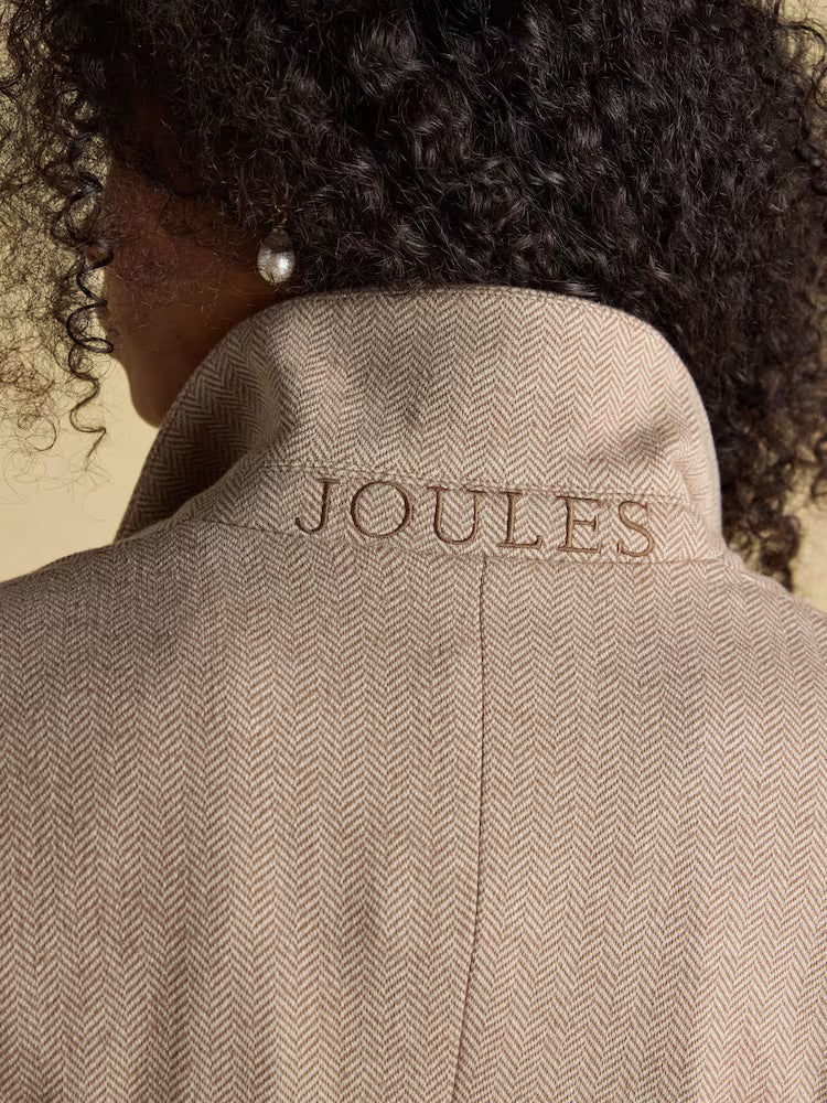 Joules Albury Blazer Tan Brown