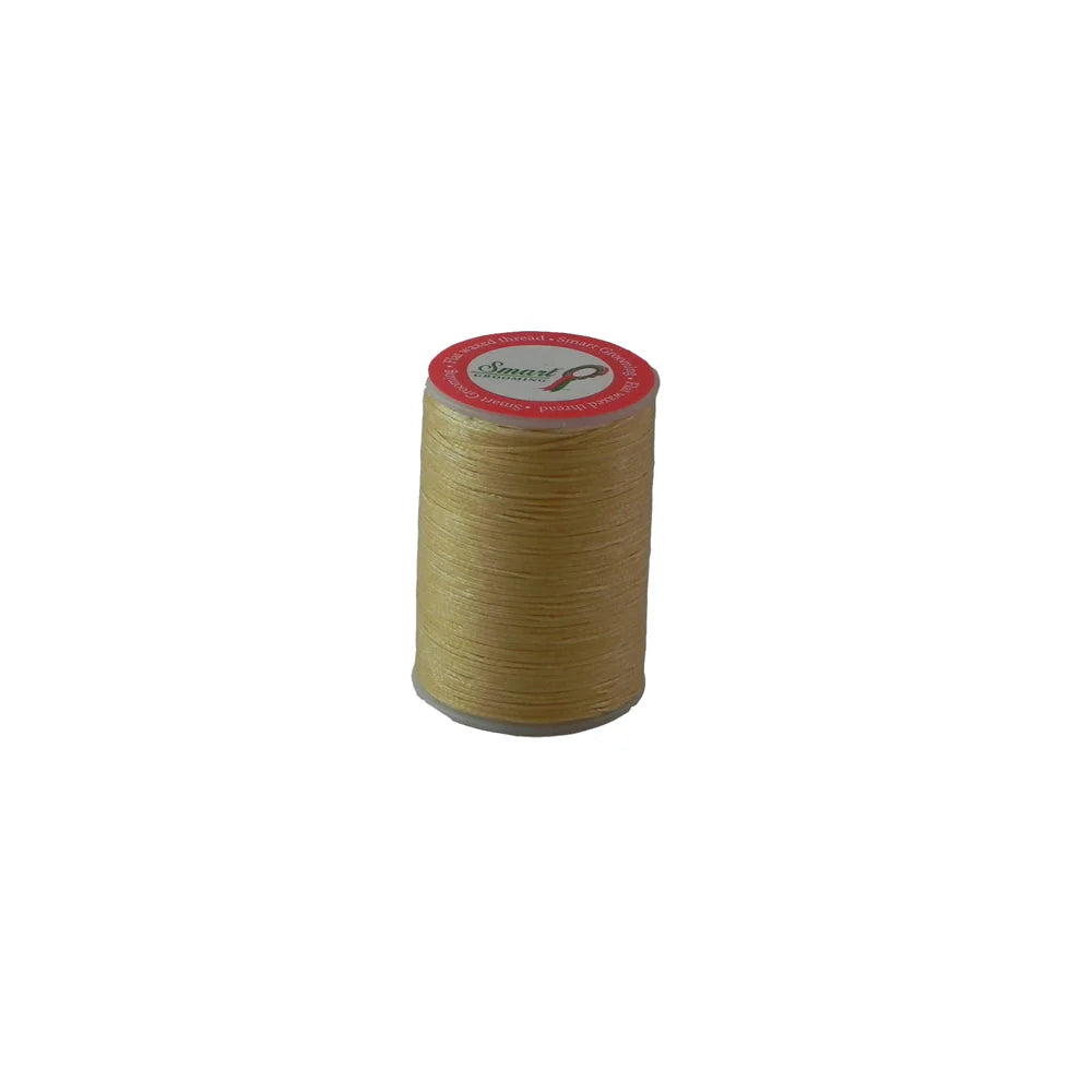 SMART GROOMING Flaxen plaiting thread. Waxed, for sewing, braiding. Plaiting thread Flaxen color.