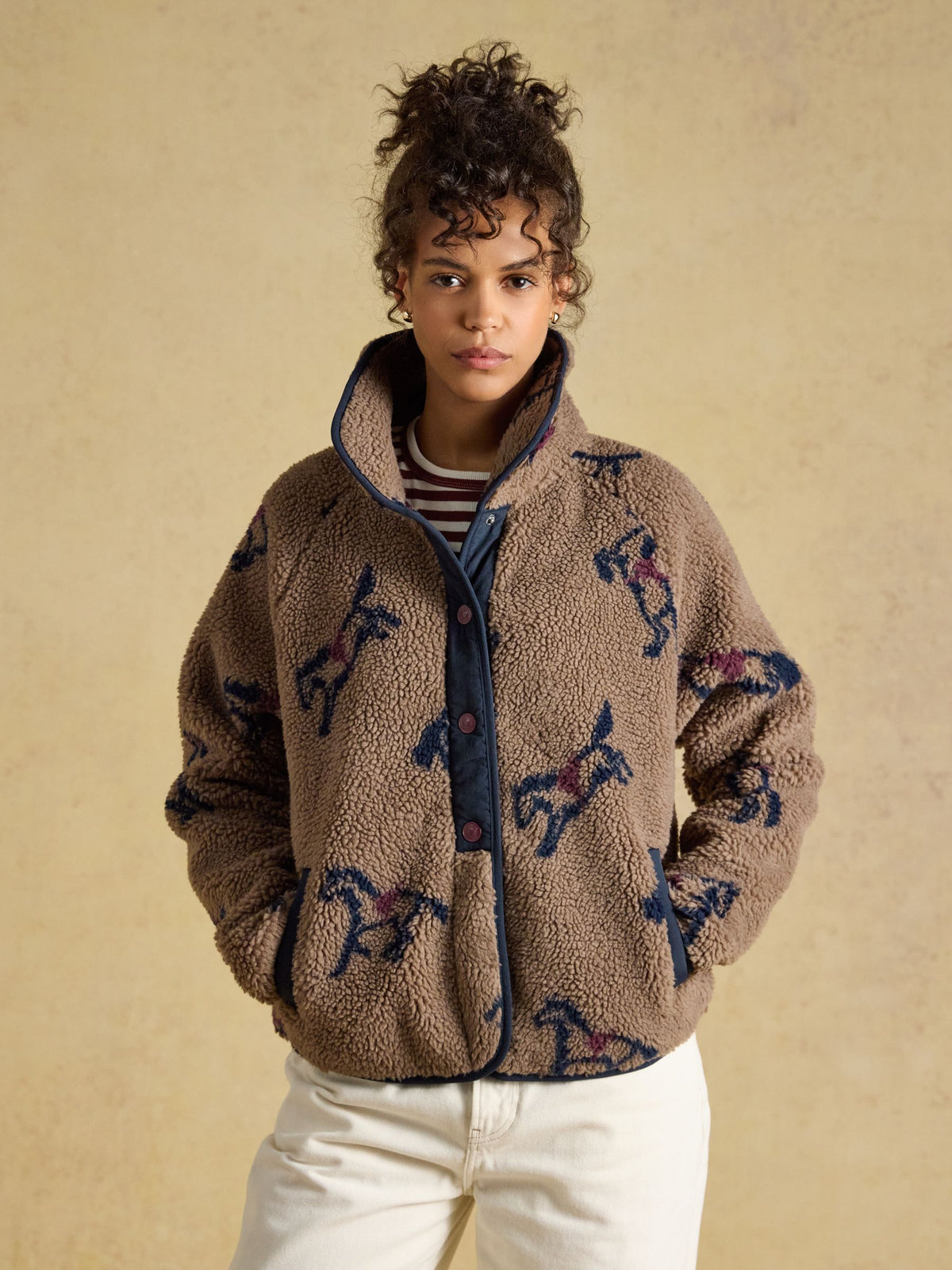Women's Joules Eva Borg Fleece Jacket