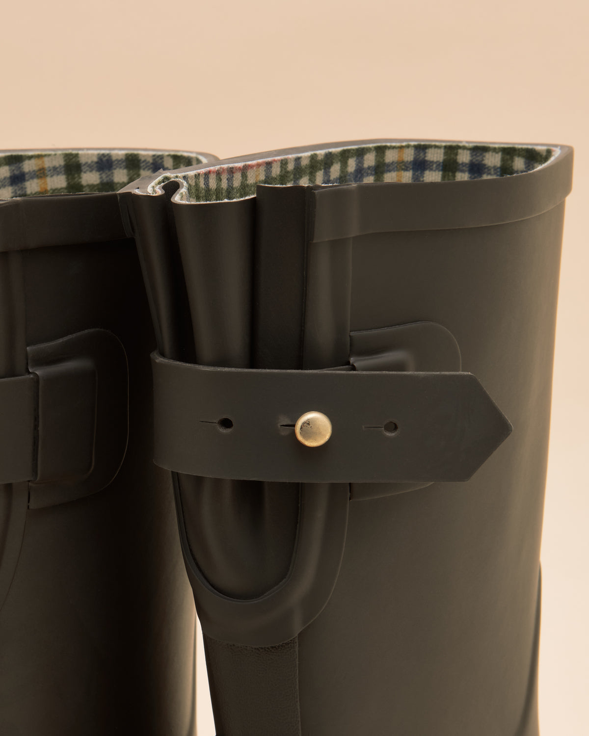 Joules Wistow Adjustable Mid Calf Wellies Chocolate Brown