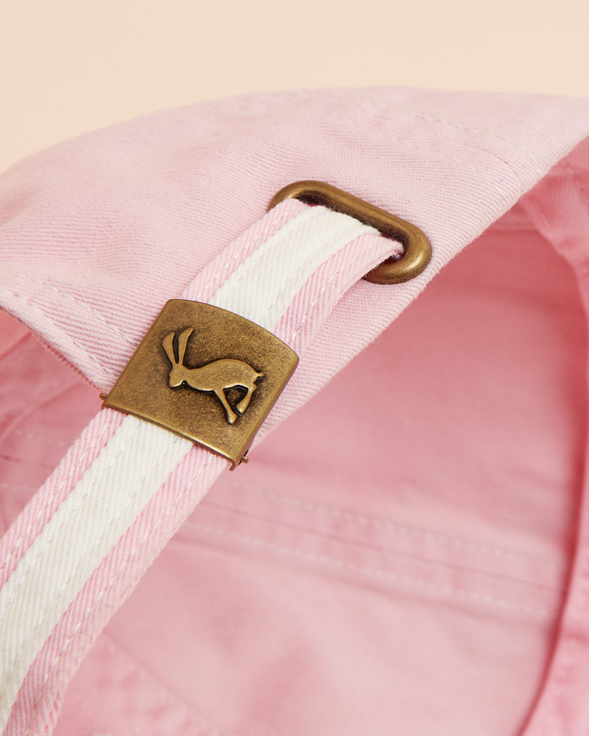 Joules Daley Pink Cap: Cotton Baseball Cap with Rabbit Clasp. Stylish Adjustable Back. Sporty, Everyday Women's Fashion Accessory.