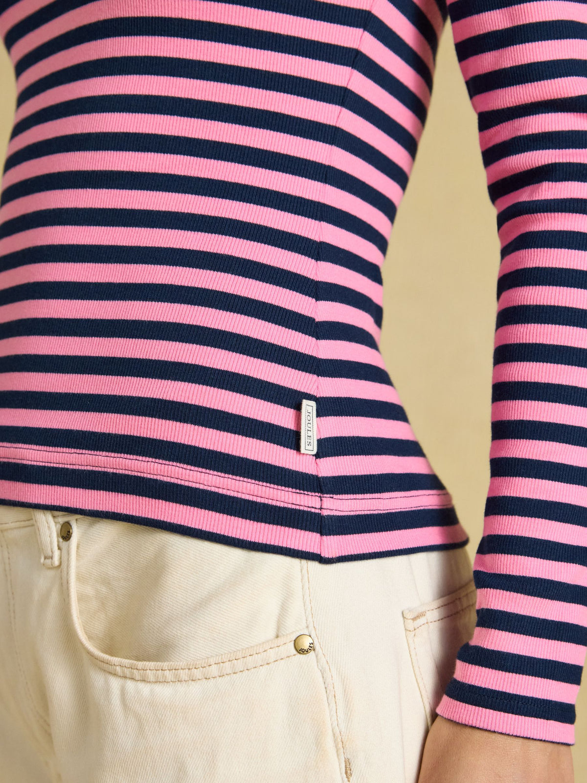 Women's Joules Sophie Striped Fitted T-Shirt