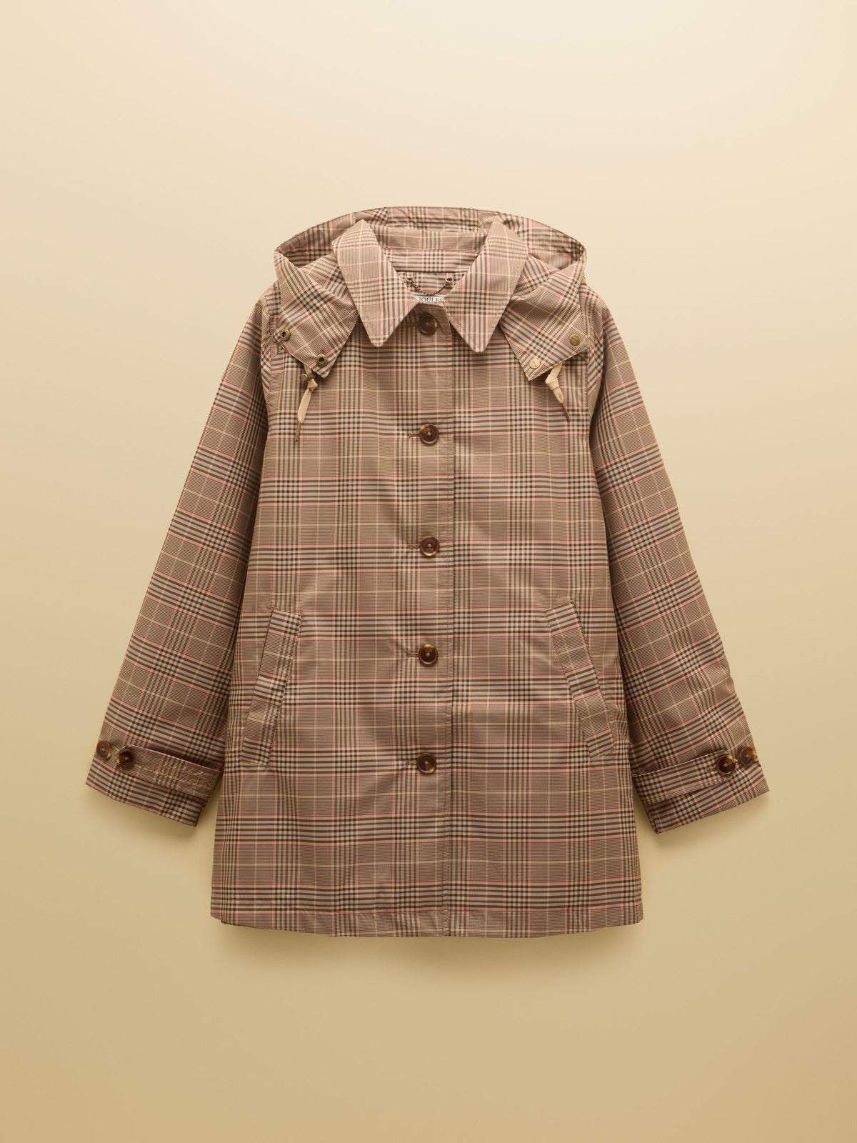 Women's Joules Rainmore Waterproof Button Through Raincoat