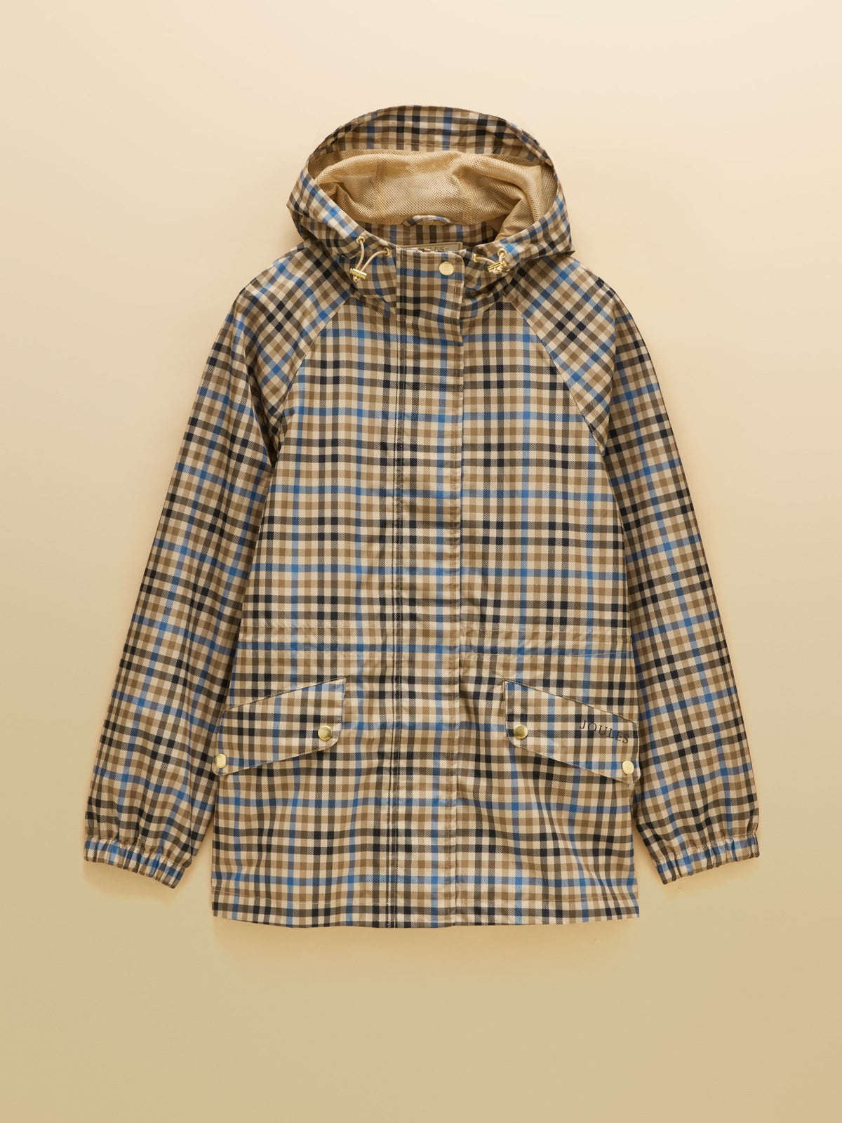 Women's Joules Everdry Waterproof Packable Raincoat With Hood
