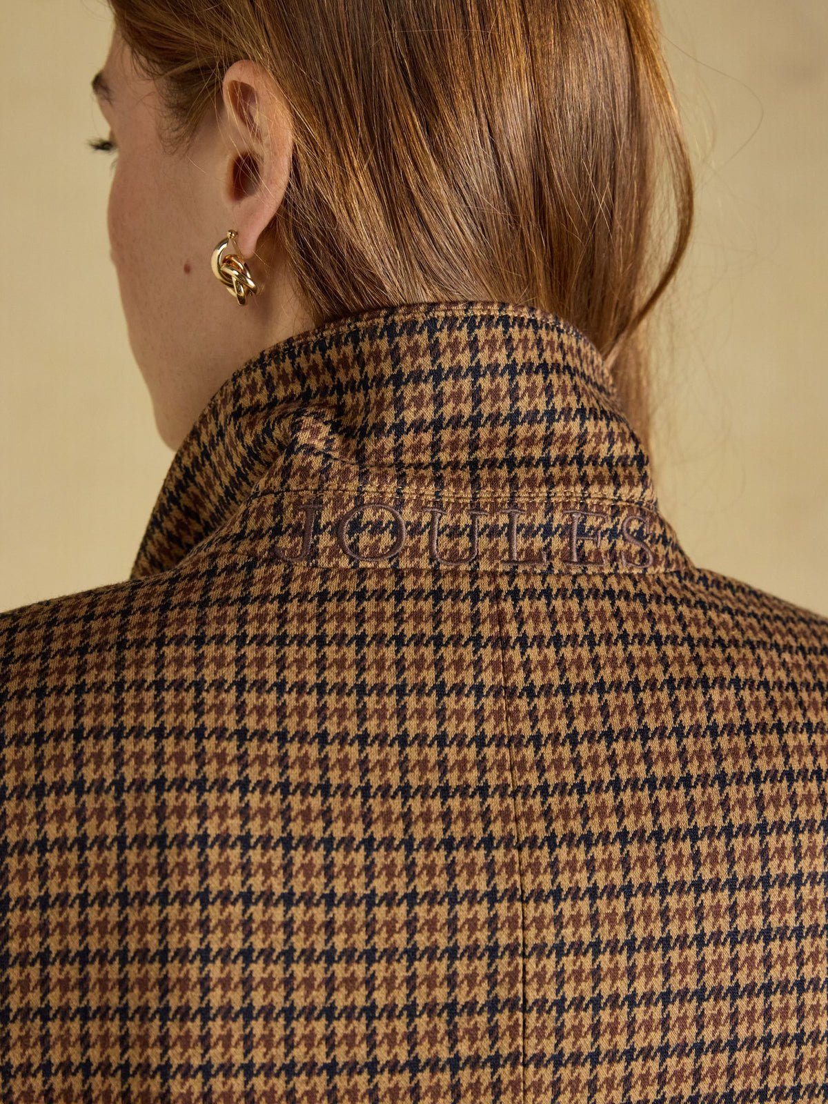 Women's Joules Albury Badged Jersey Blazer