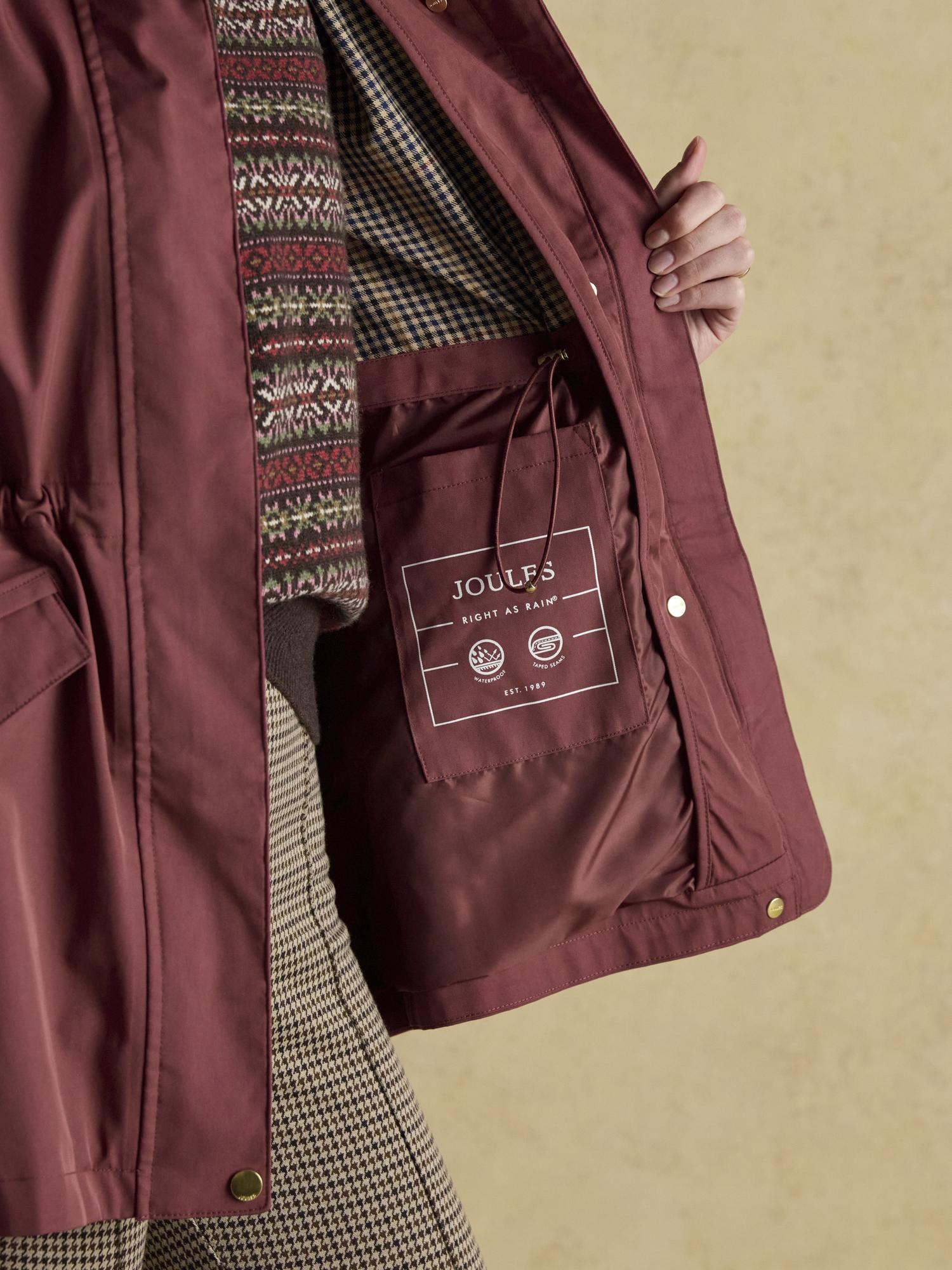Joules Portwell Port Waterproof Raincoat with Hood