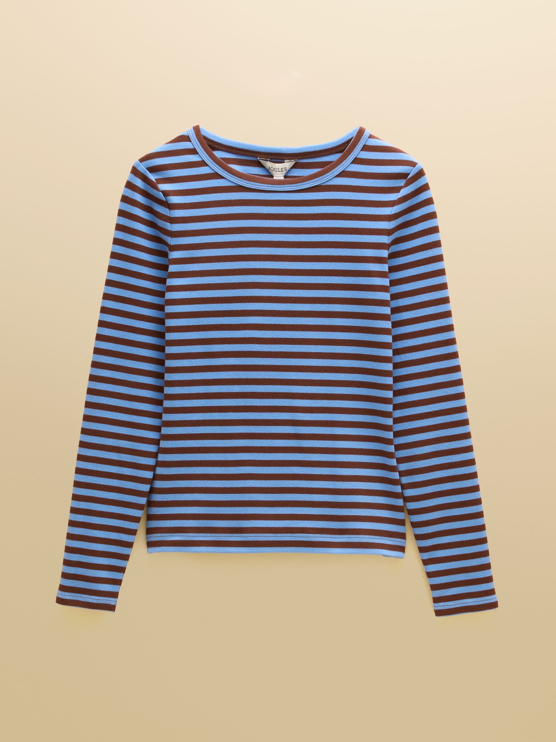 Joules Women's Sophie Ribbed Fitted T-Shirt