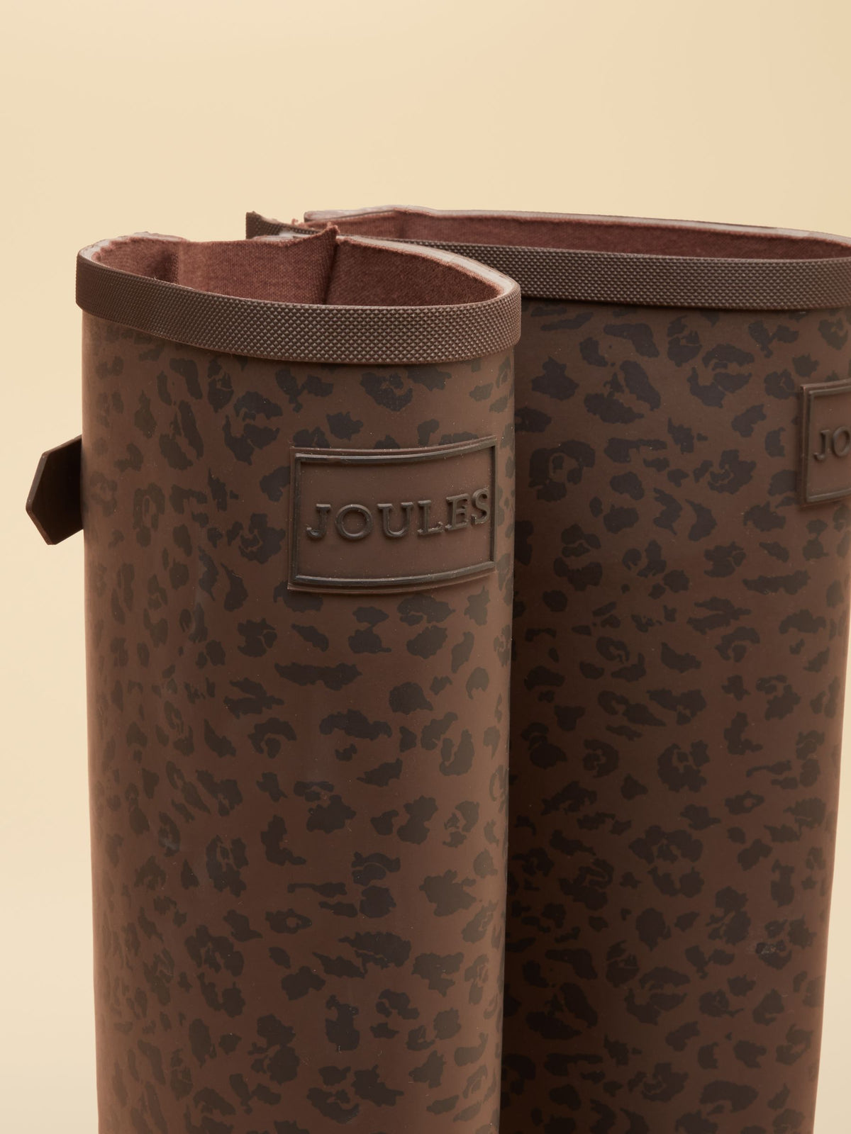 Women's Joules Printed Leopard Adjustable Tall Wellies