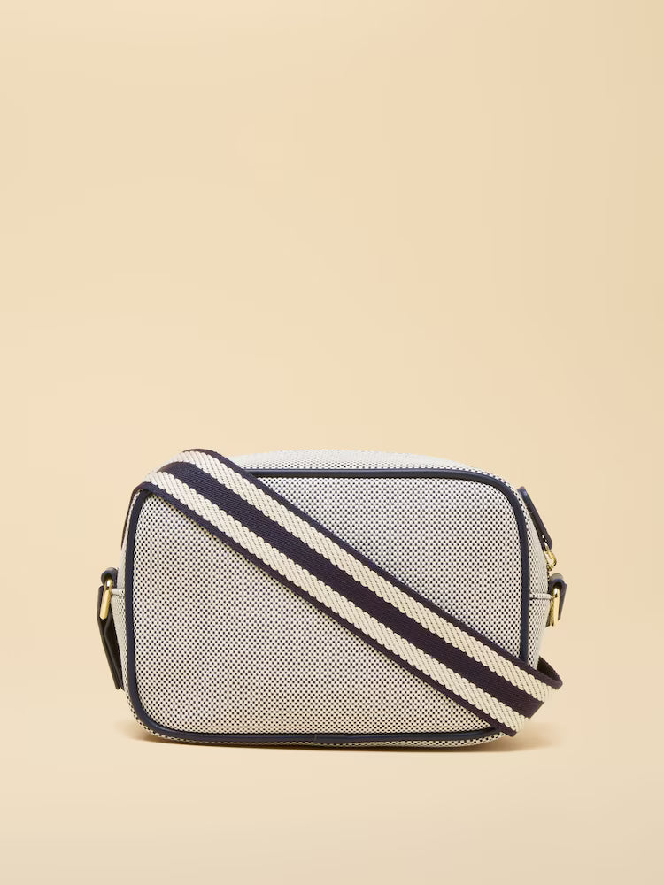 Joules Blair Navy Canvas Cross Body Bag