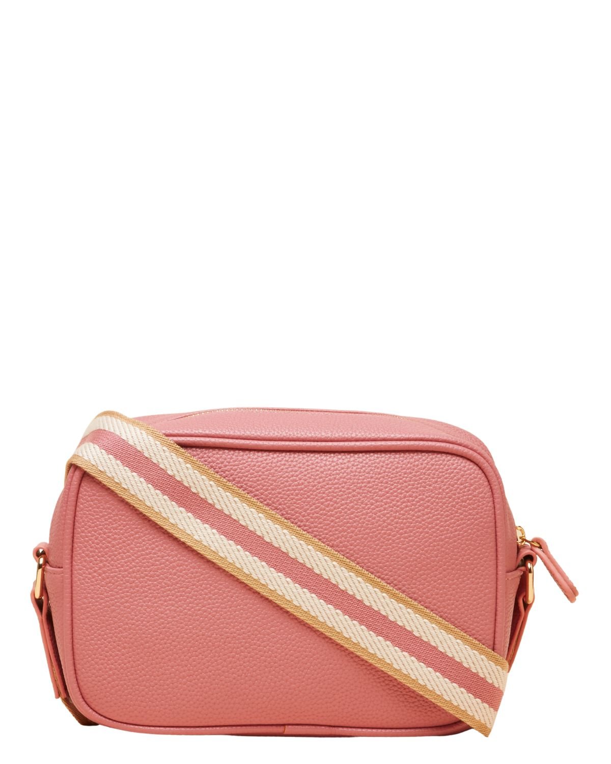 Joules Trent Pink Cross Body Bag with Adjustable Thick Strap | Equiflair