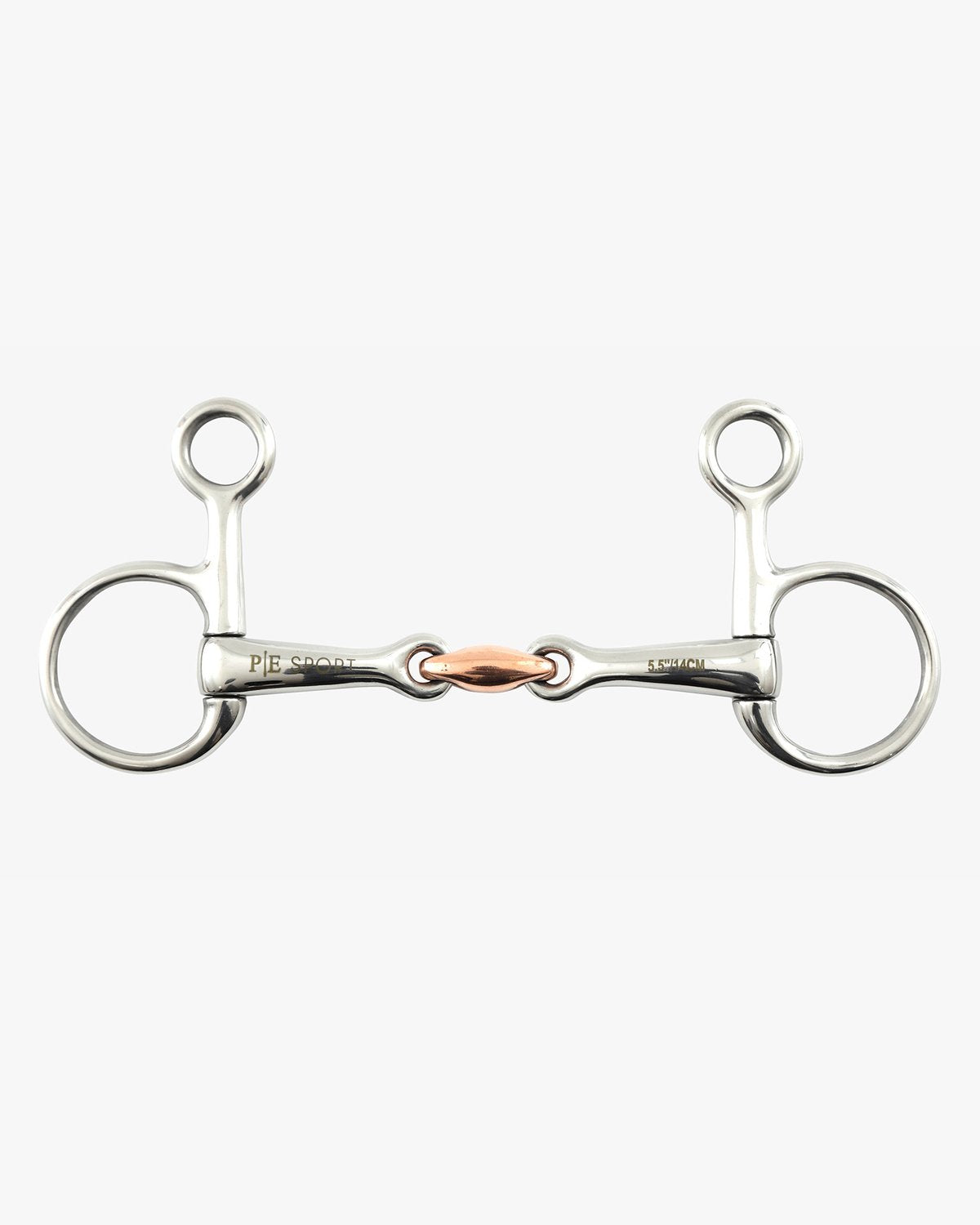 Premier Equine Hanging Cheek Bit with Copper Lozenge - Mild Horse Bit - location-109746323830-instock 4.5"