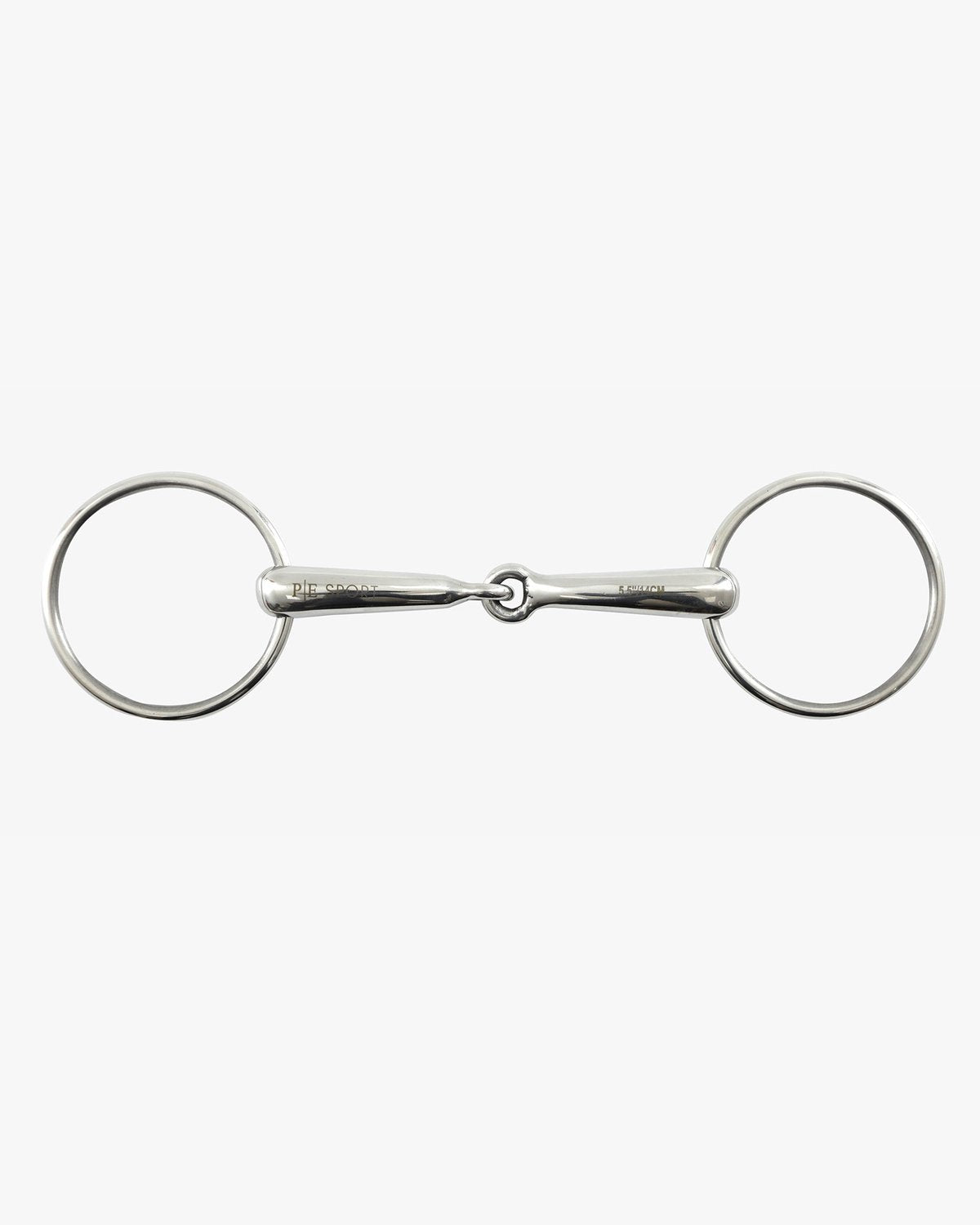 Loose Ring Snaffle Bit - Hollow Mouth, Stainless Steel, 75mm Rings - Horse Racing & Training - Premier Equine…