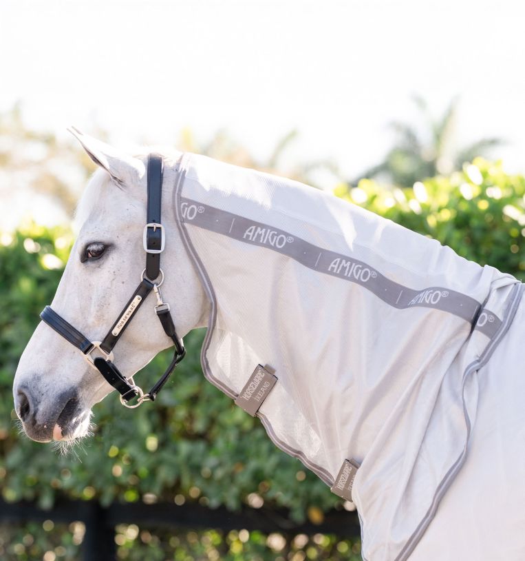 Horseware Amigo Integrated Fly Sheet Silver/Titanium Grey & Silver