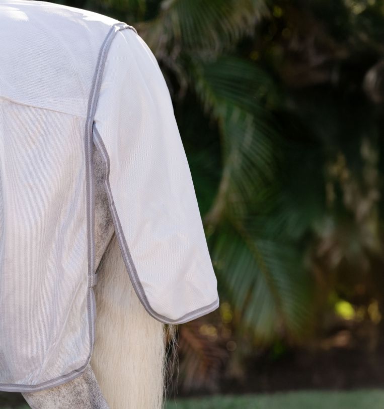 Horseware Amigo Integrated Fly Sheet Silver/Titanium Grey & Silver
