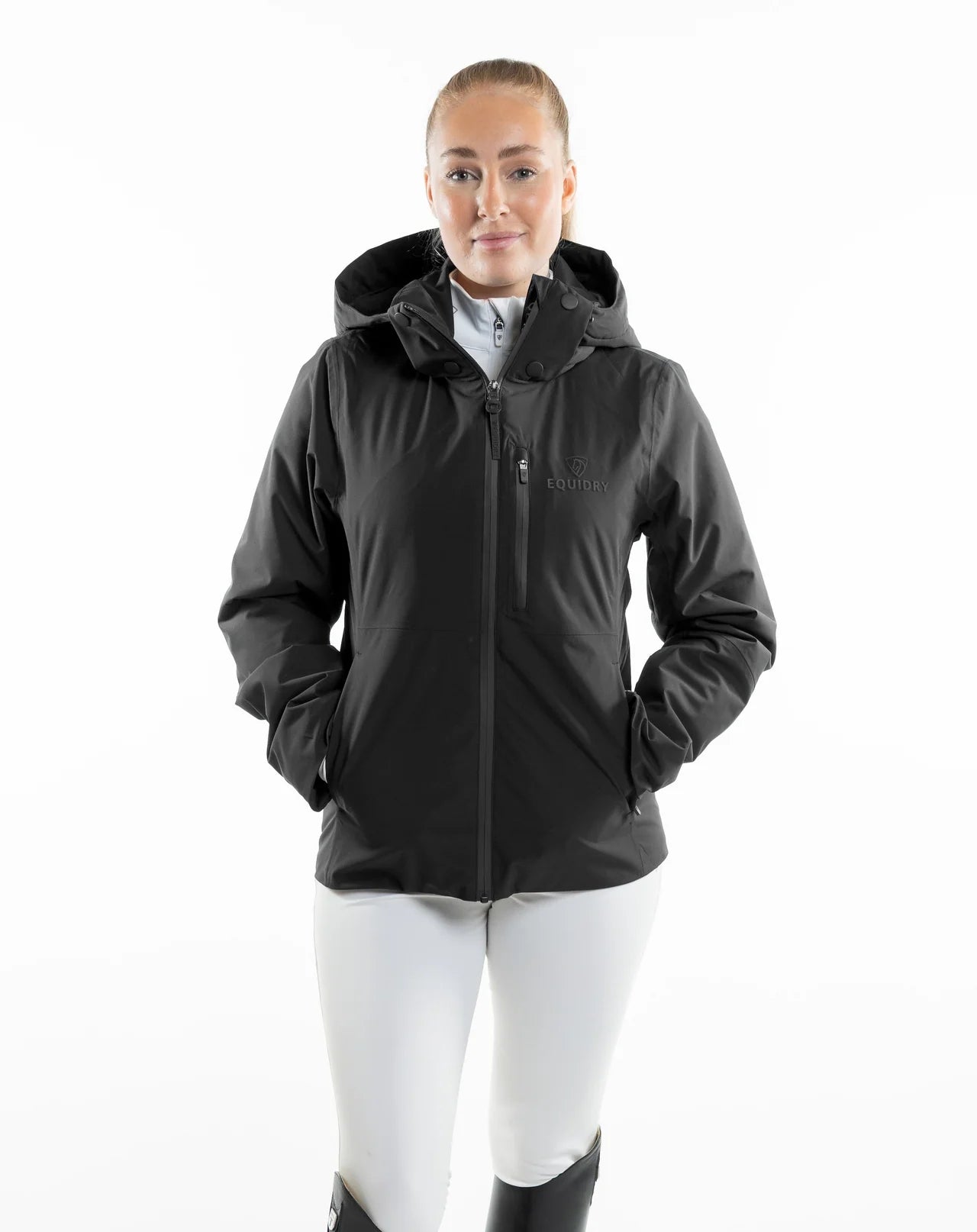 EQUIDRY Iris Warm Waterproof Riding Jacket Women's Black