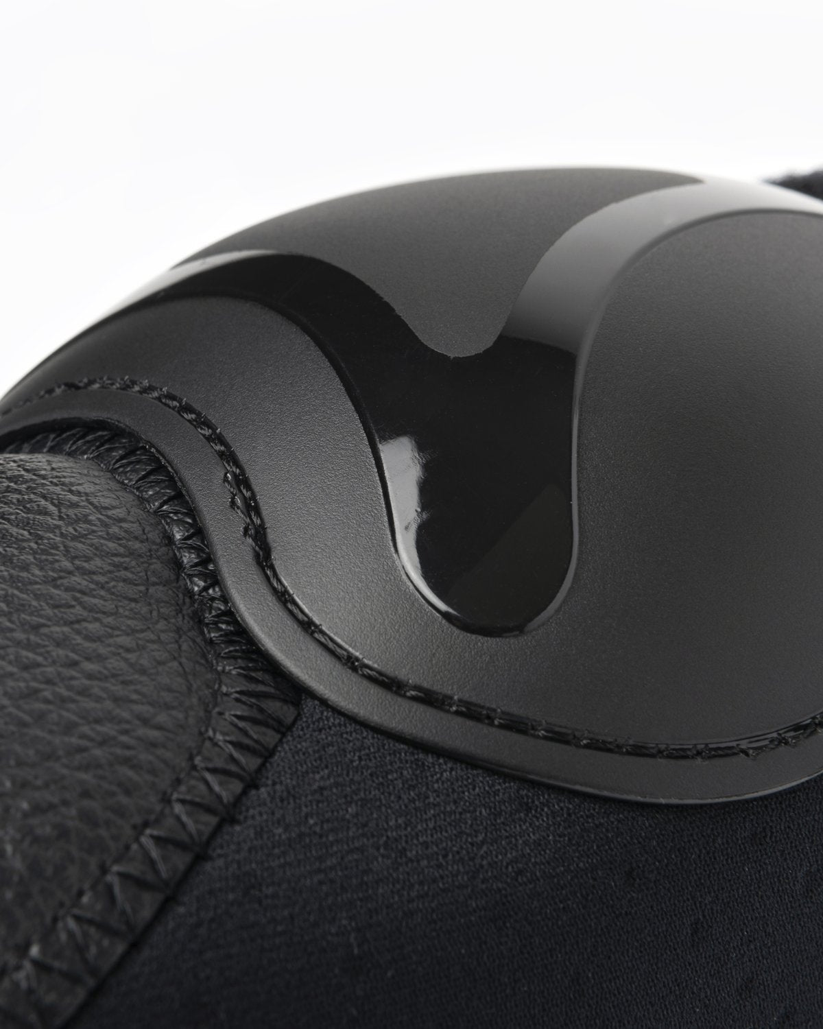 LeMieux Turnout Boots Black: Close-up of protective horse legwear, available at Equiflair. Durable, breathable neoprene boots.