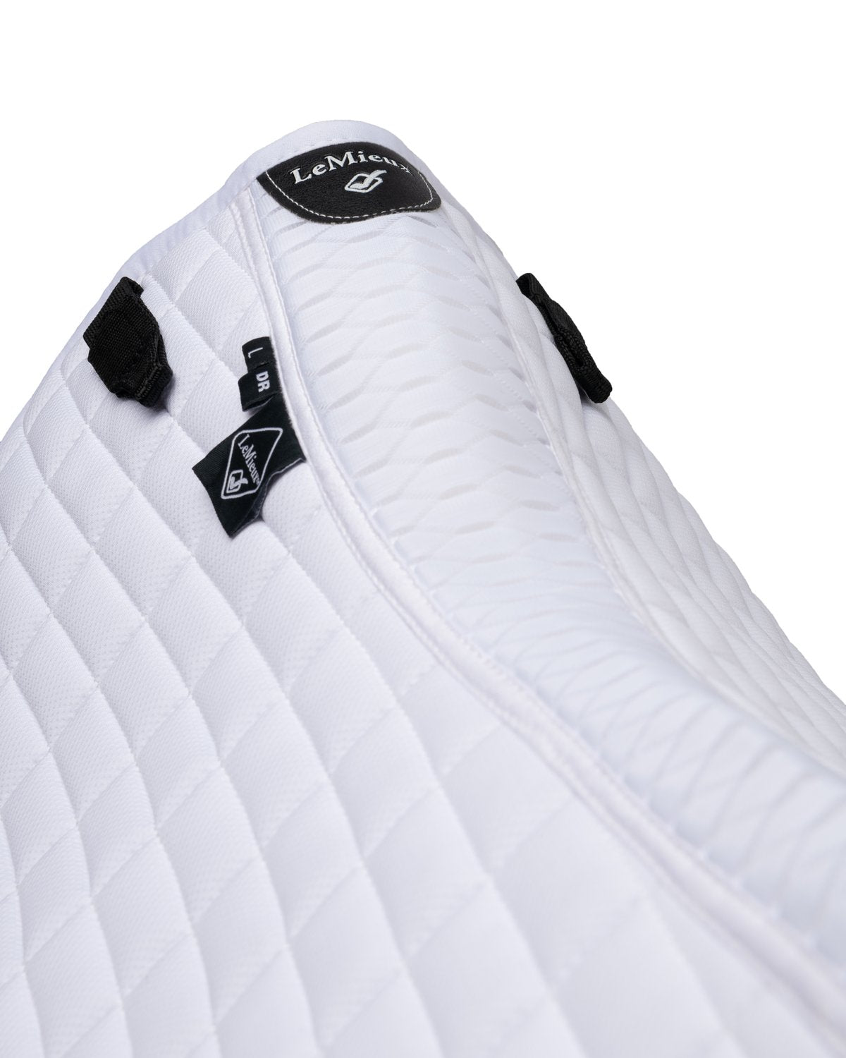 LeMieux Self-Cool Dressage Square Arctic White