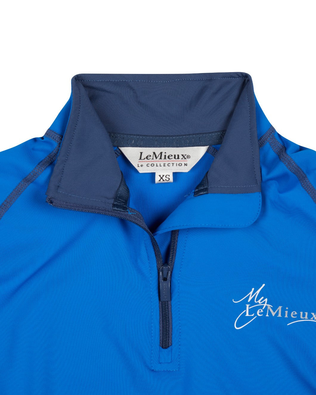 LeMieux Base Layer Benetton Blue XS | Equiflair Saddlery | Women's Equestrian Top